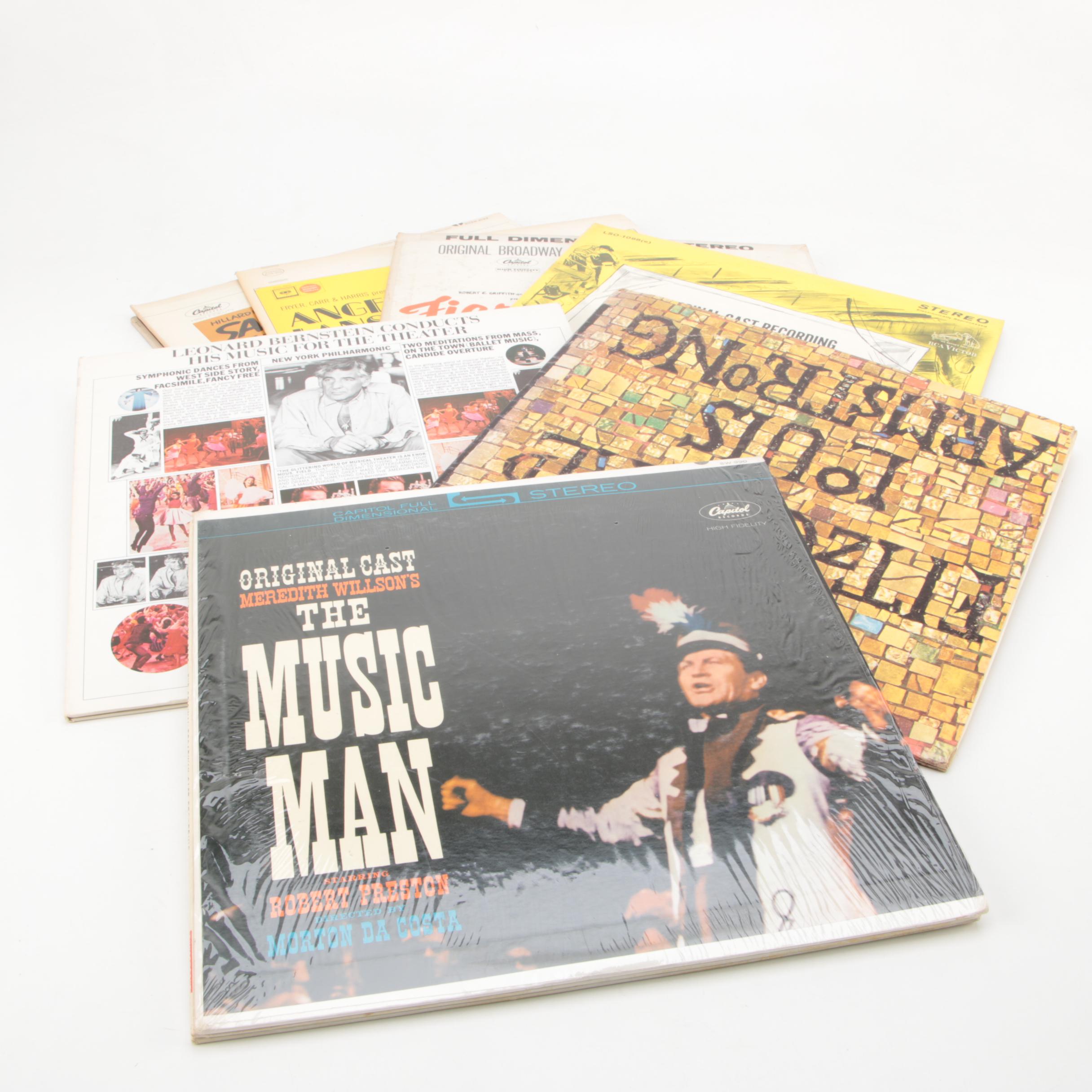 Broadway Records Including "My Fair Lady," "Hello Dolly," "Fiddler on the Roof"