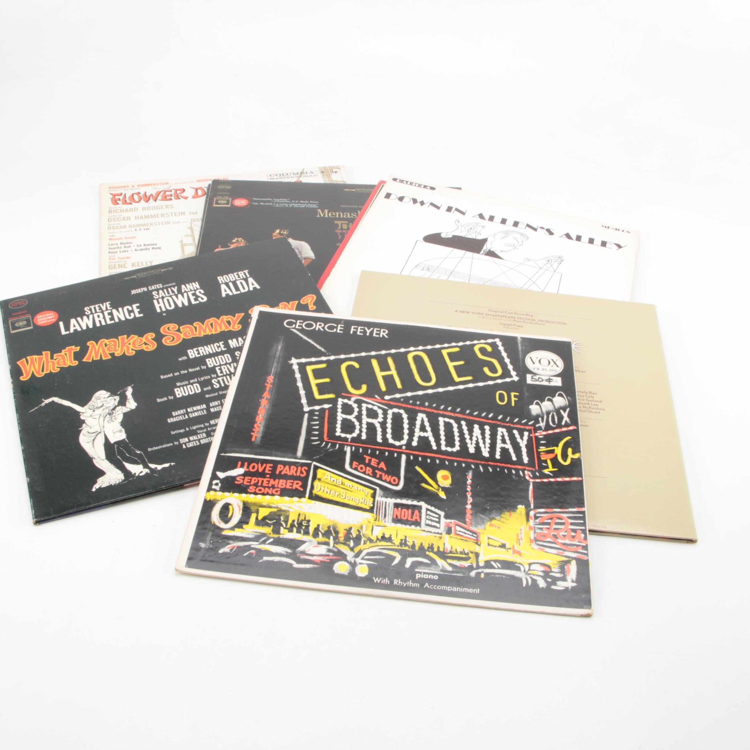 Broadway Records Including "My Fair Lady," "Hello Dolly," "Fiddler on the Roof"