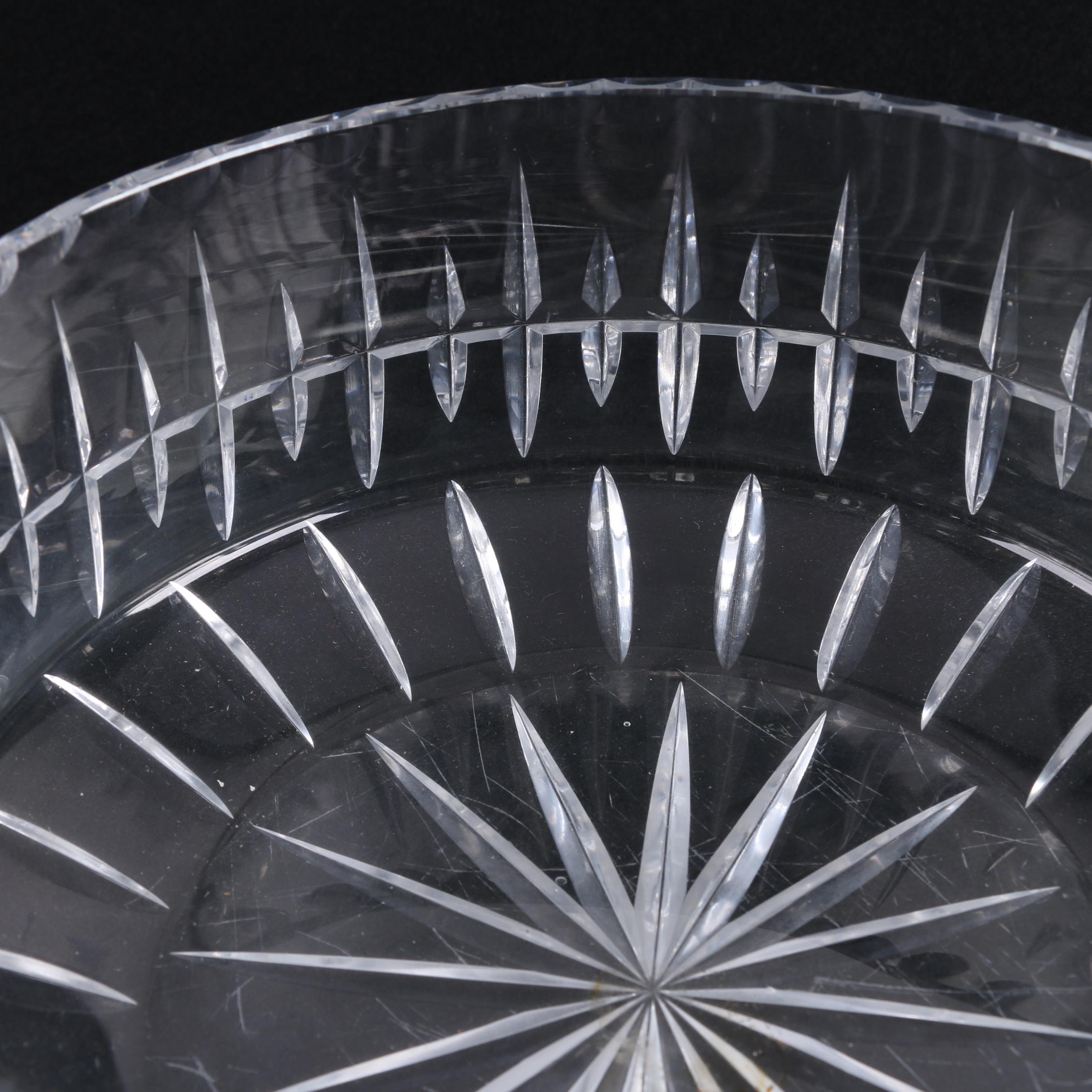 Waterford Crystal Single Light Candlestick with Other Crystal Décor