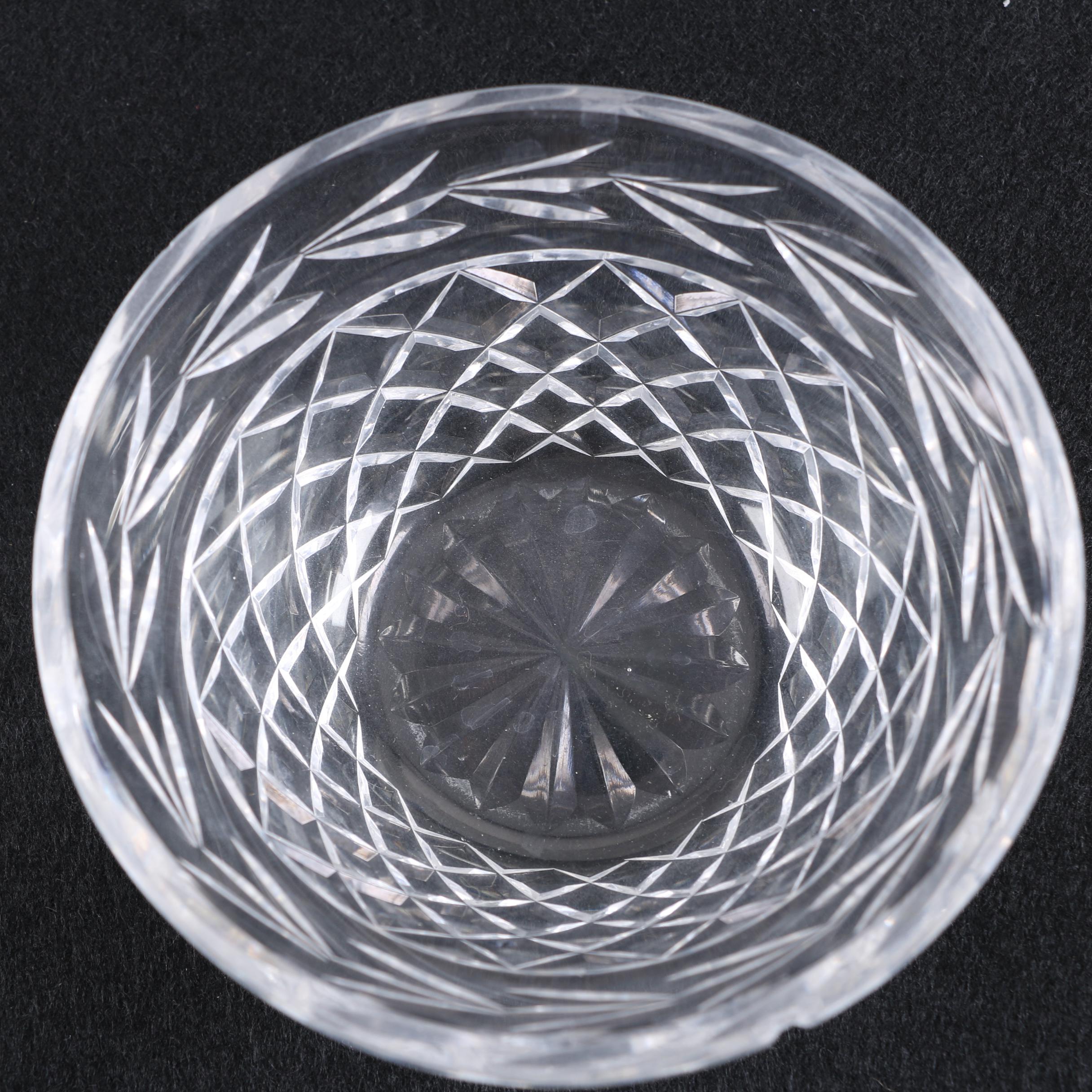 Waterford Crystal Single Light Candlestick with Other Crystal Décor