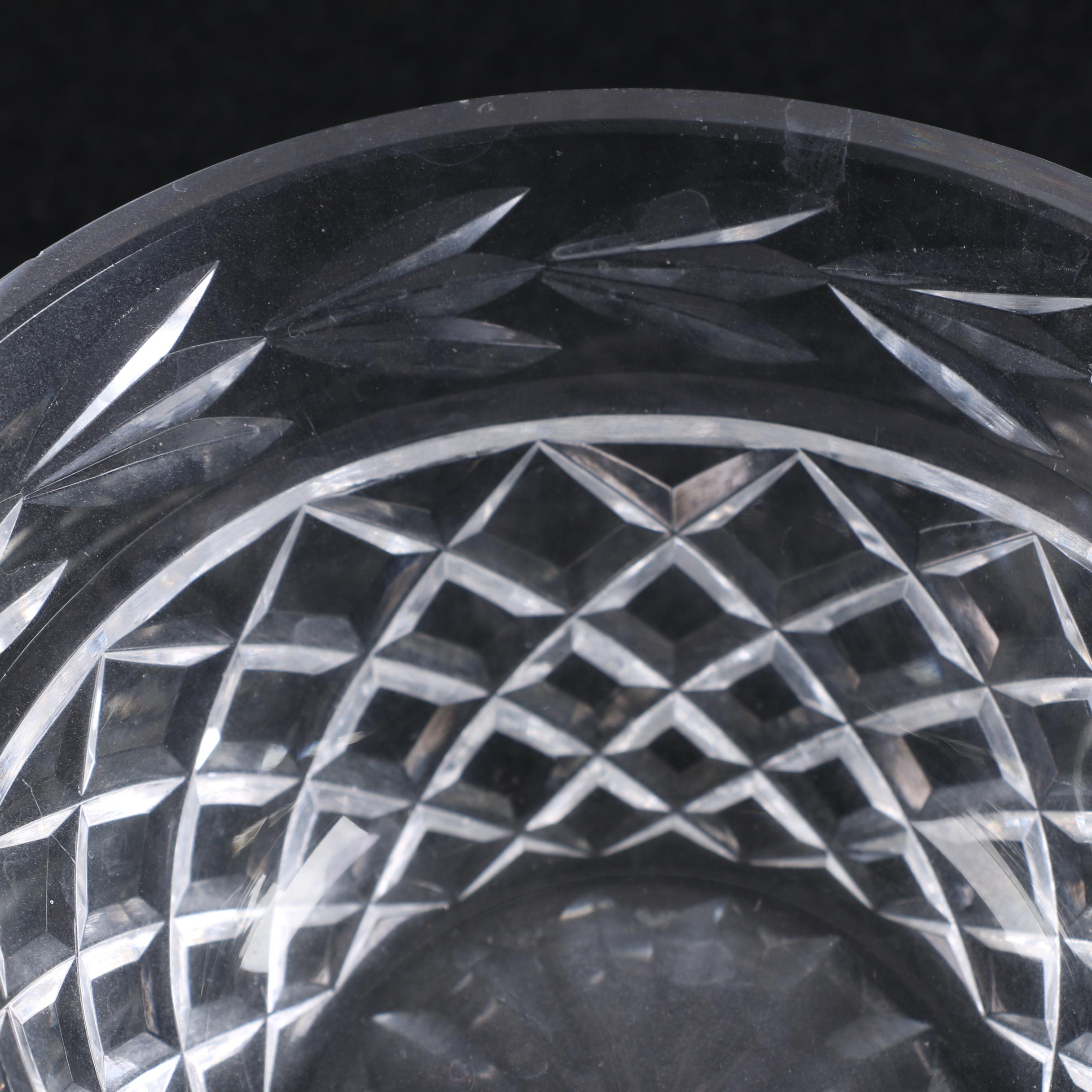 Waterford Crystal Single Light Candlestick with Other Crystal Décor