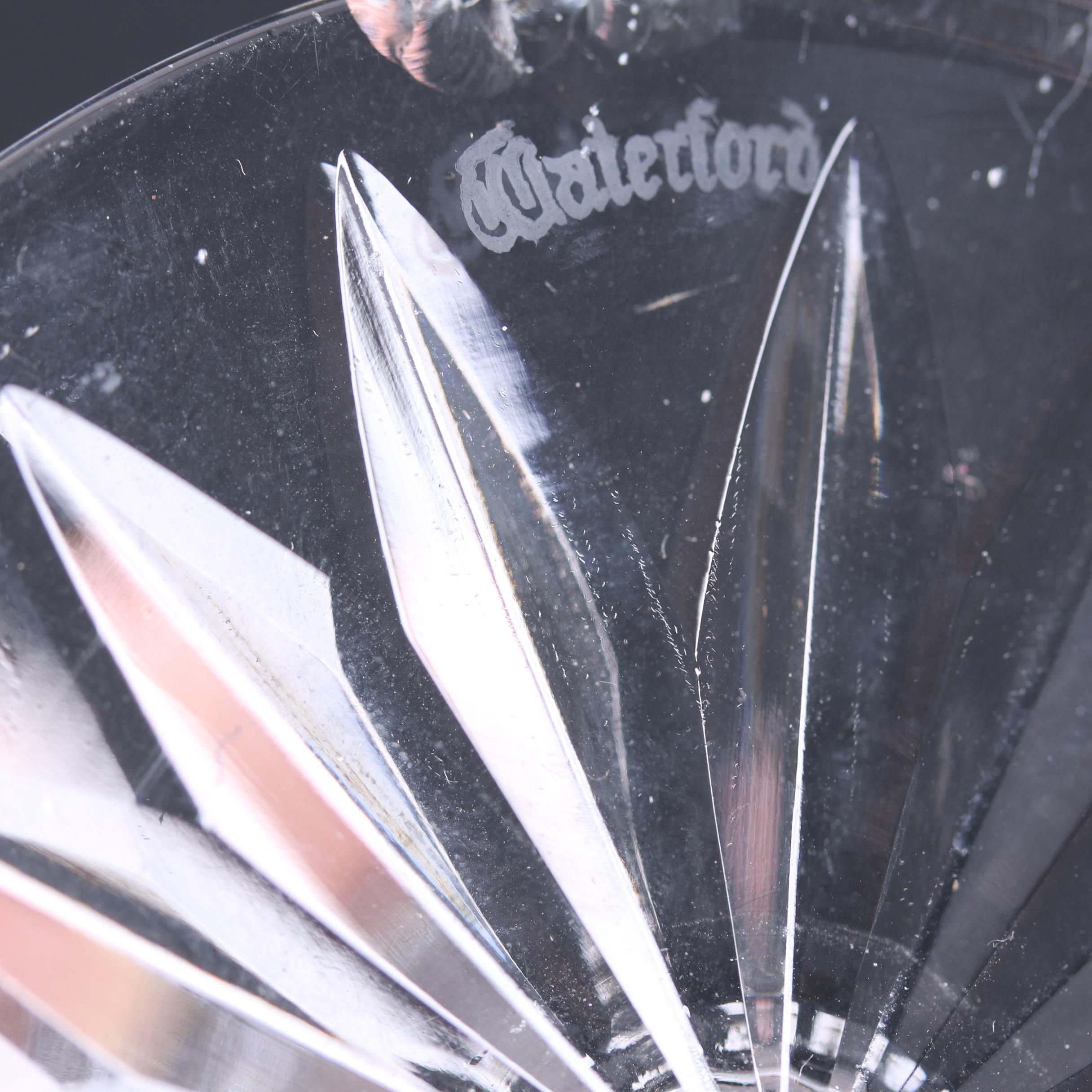 Waterford Crystal Single Light Candlestick with Other Crystal Décor