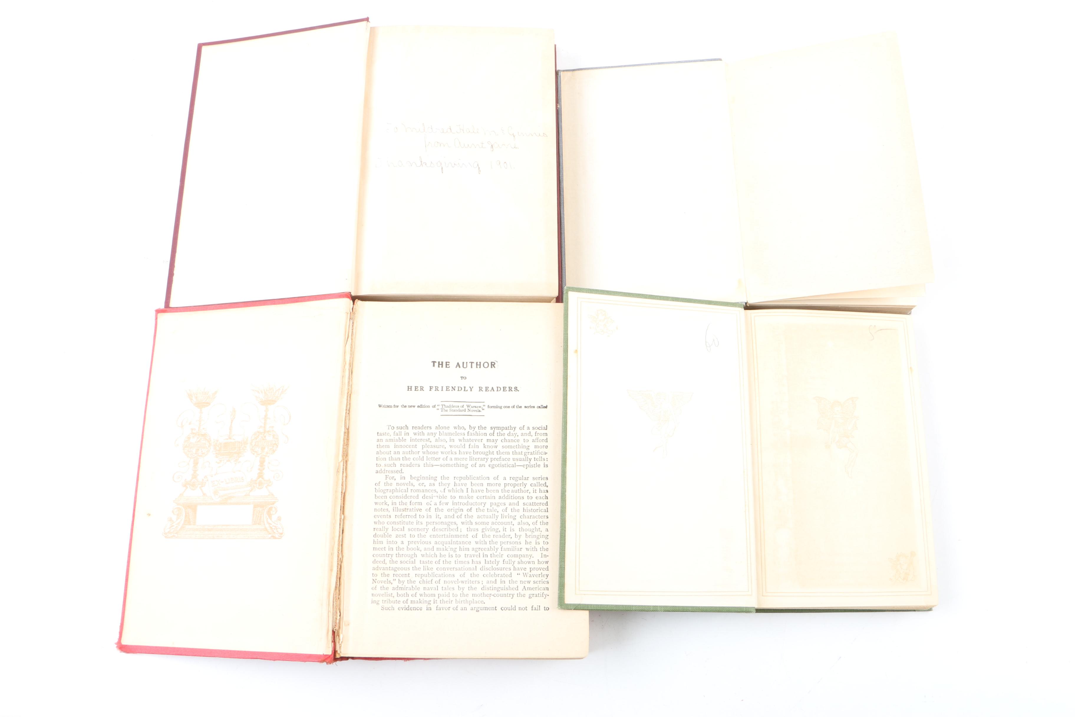 Vintage Books Including The Life of Nelson, Uncle Tom's Cabin and More