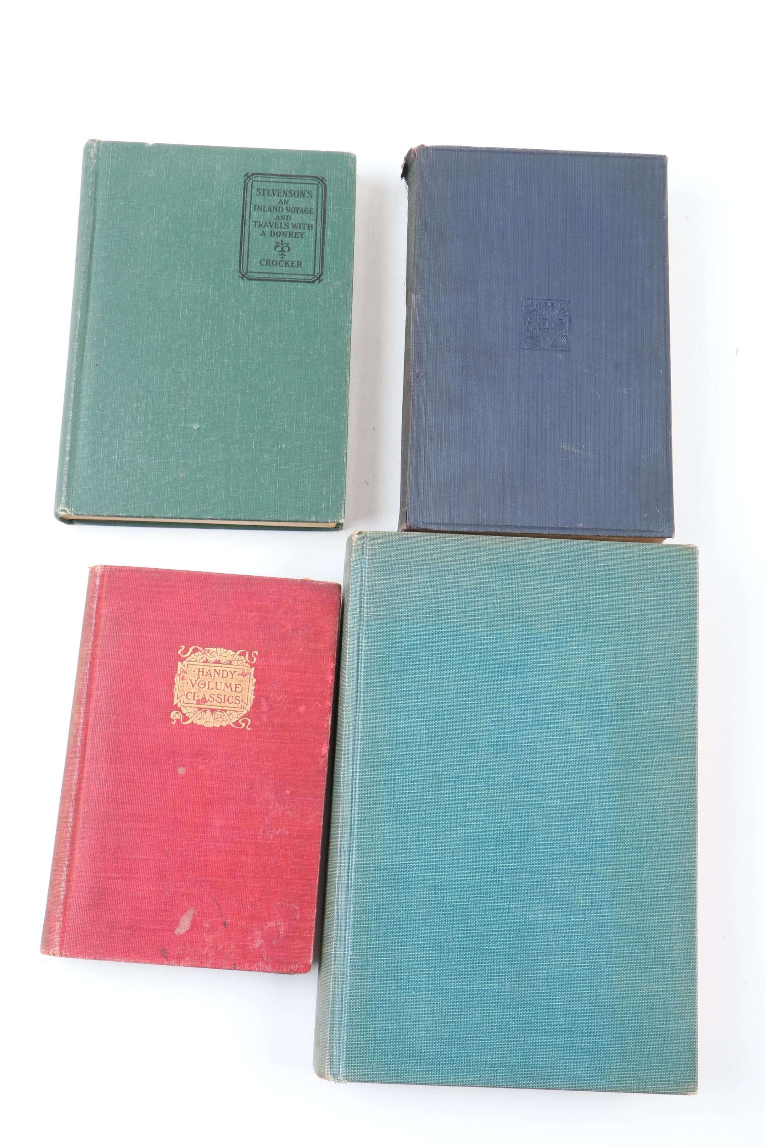 Vintage Books Including The Life of Nelson, Uncle Tom's Cabin and More