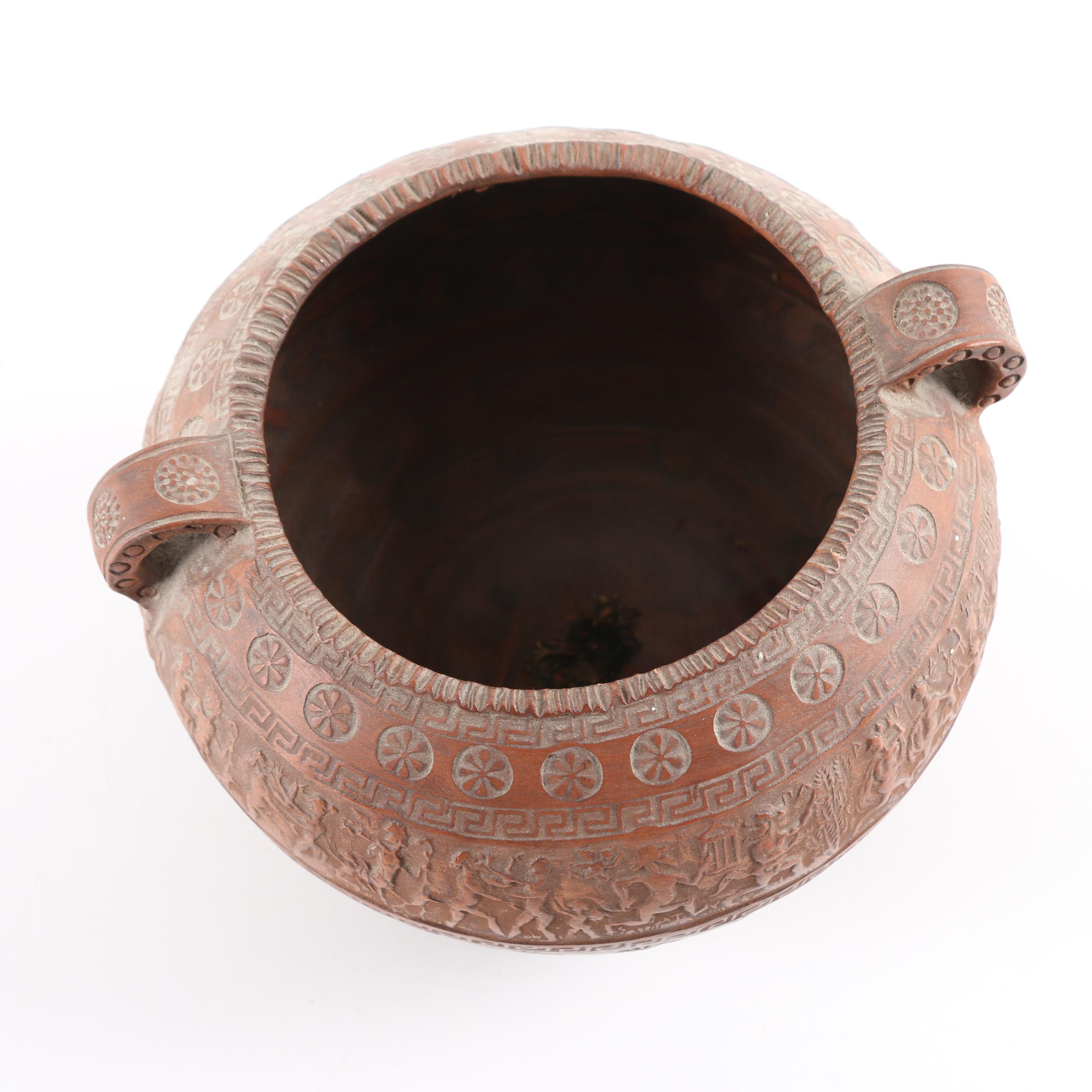 Grecian Style Clay Pot