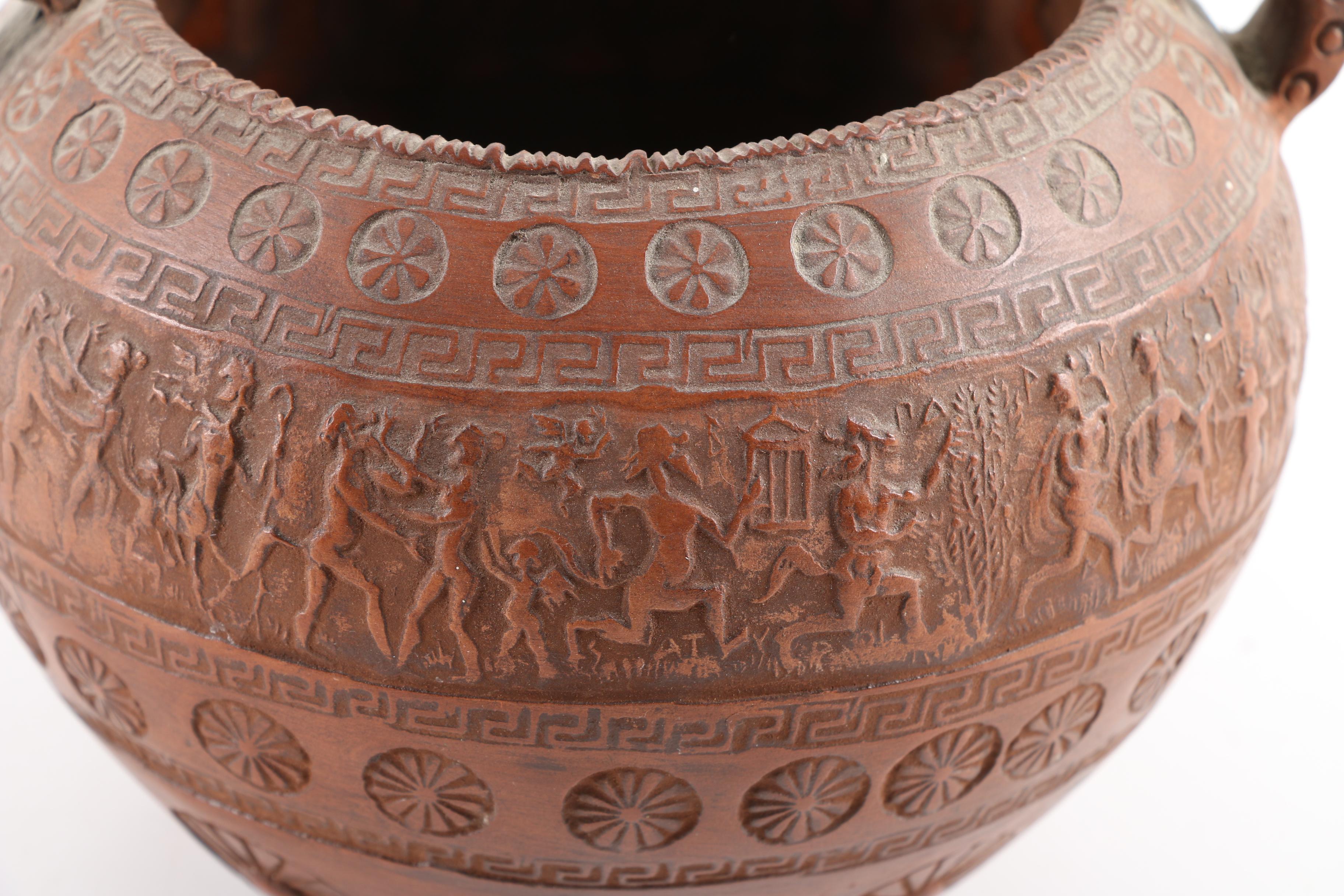 Grecian Style Clay Pot