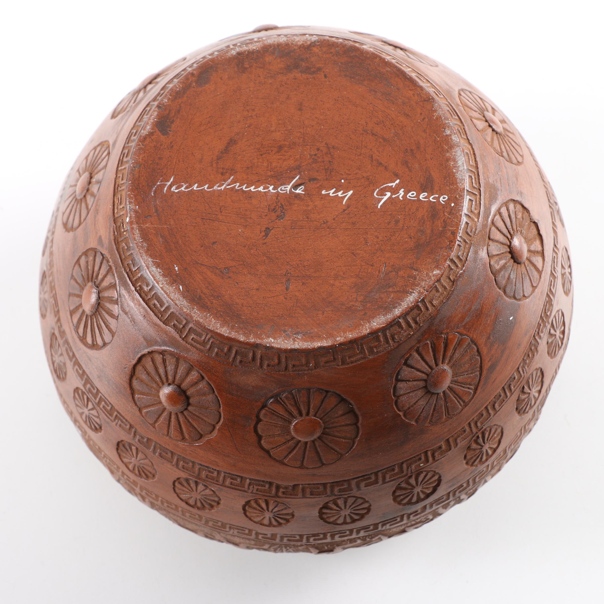 Grecian Style Clay Pot