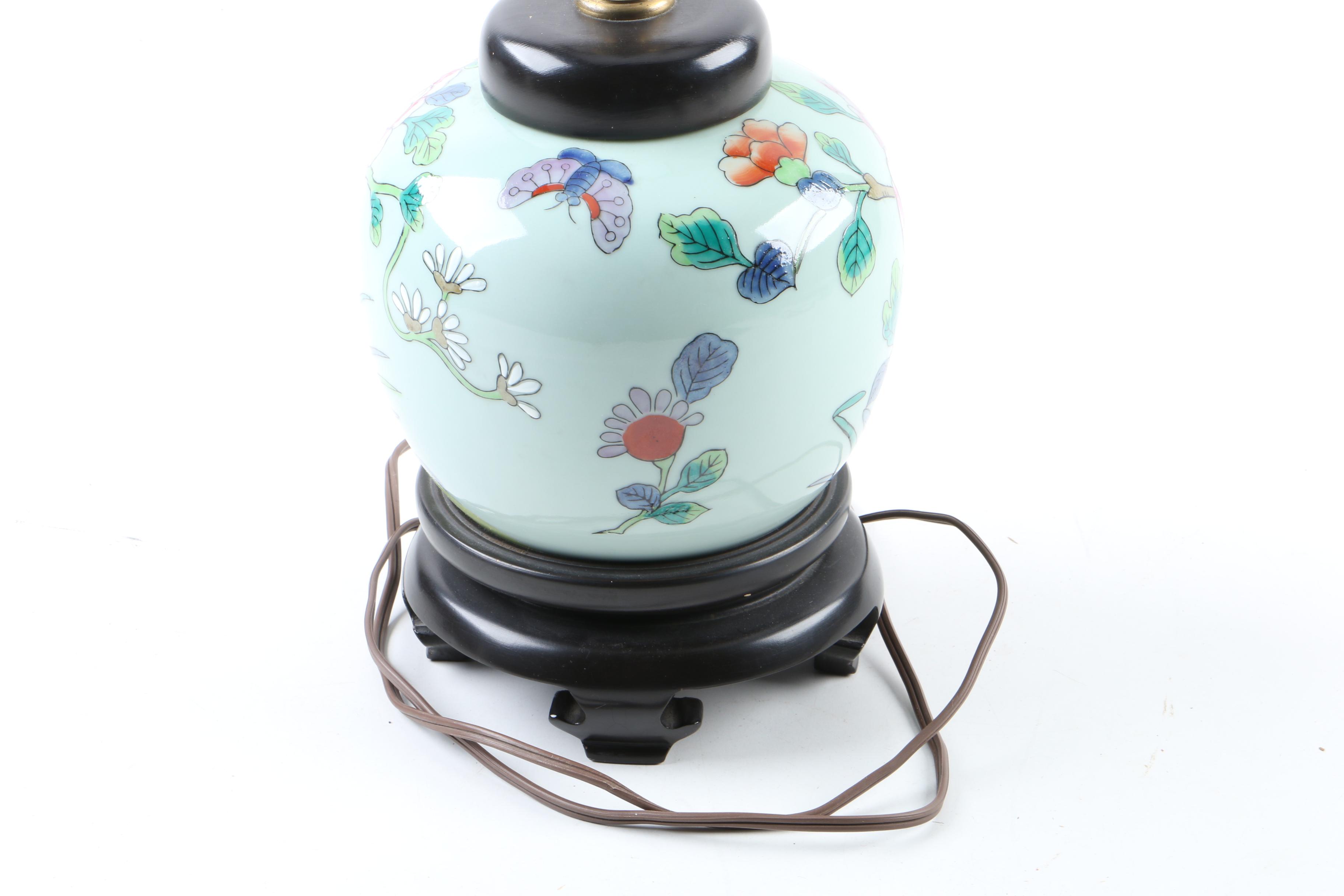 Chinese Ceramic Table Lamps
