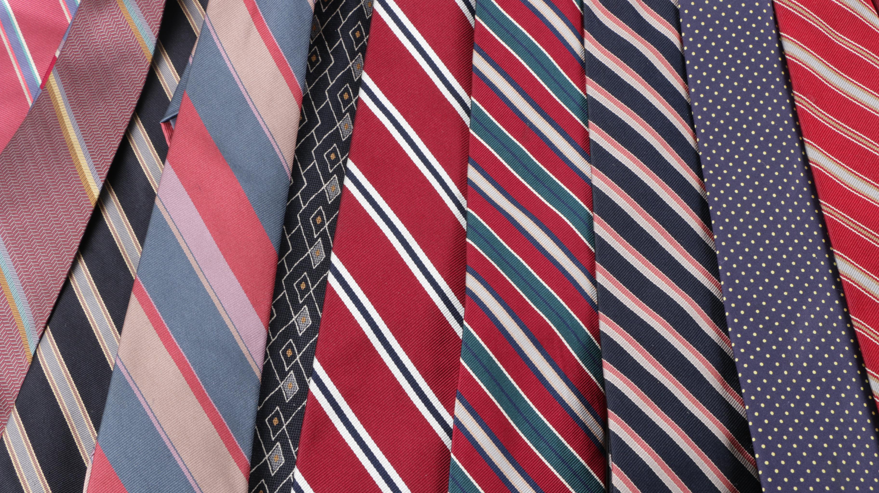 Men's Neckties Including Lord & Taylor and Britches of Georgetowne