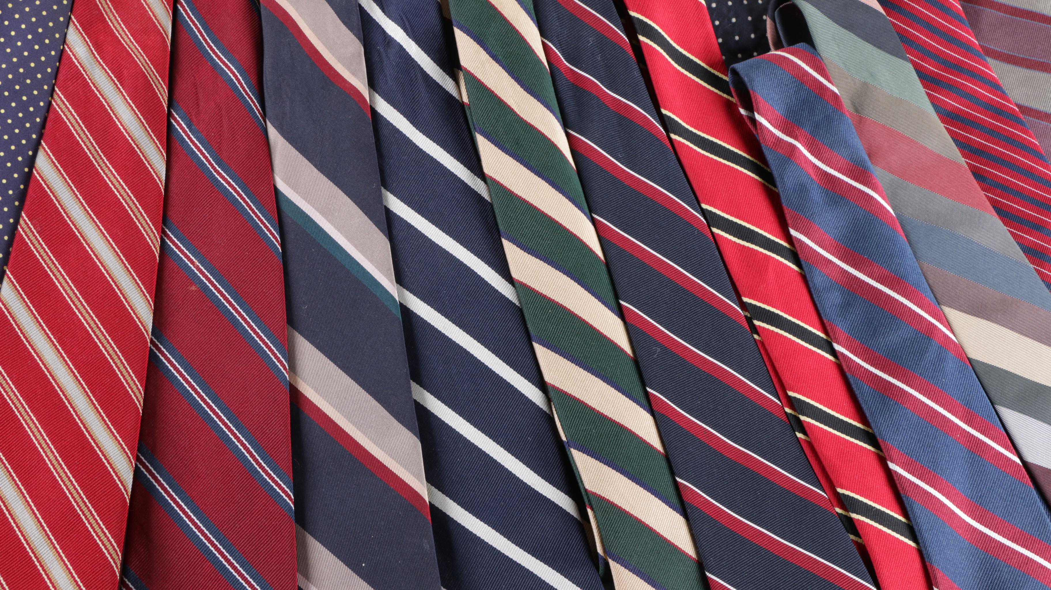 Men's Neckties Including Lord & Taylor and Britches of Georgetowne