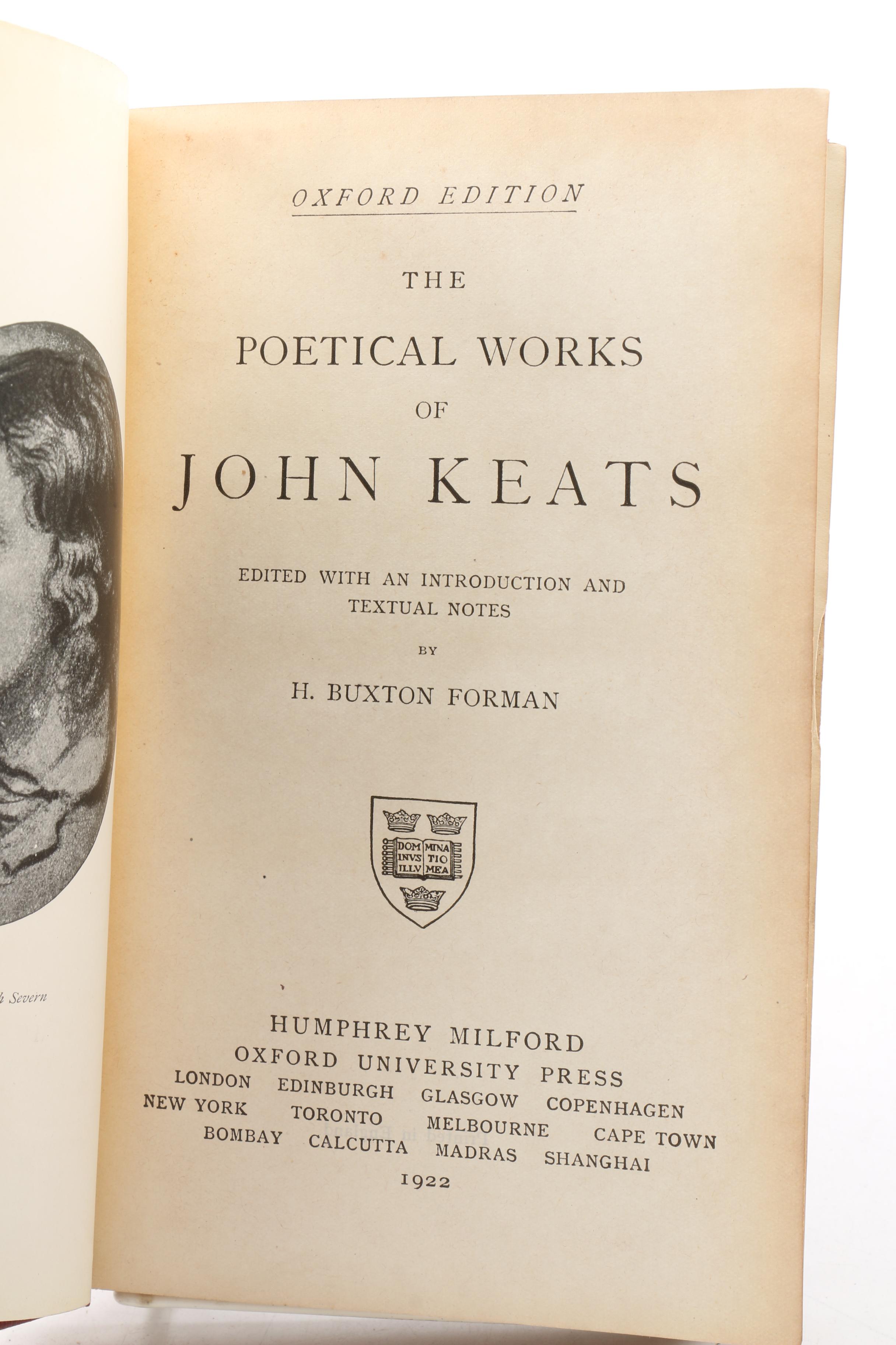 Alexander Pope Poetry and Other Antique Poetry Books