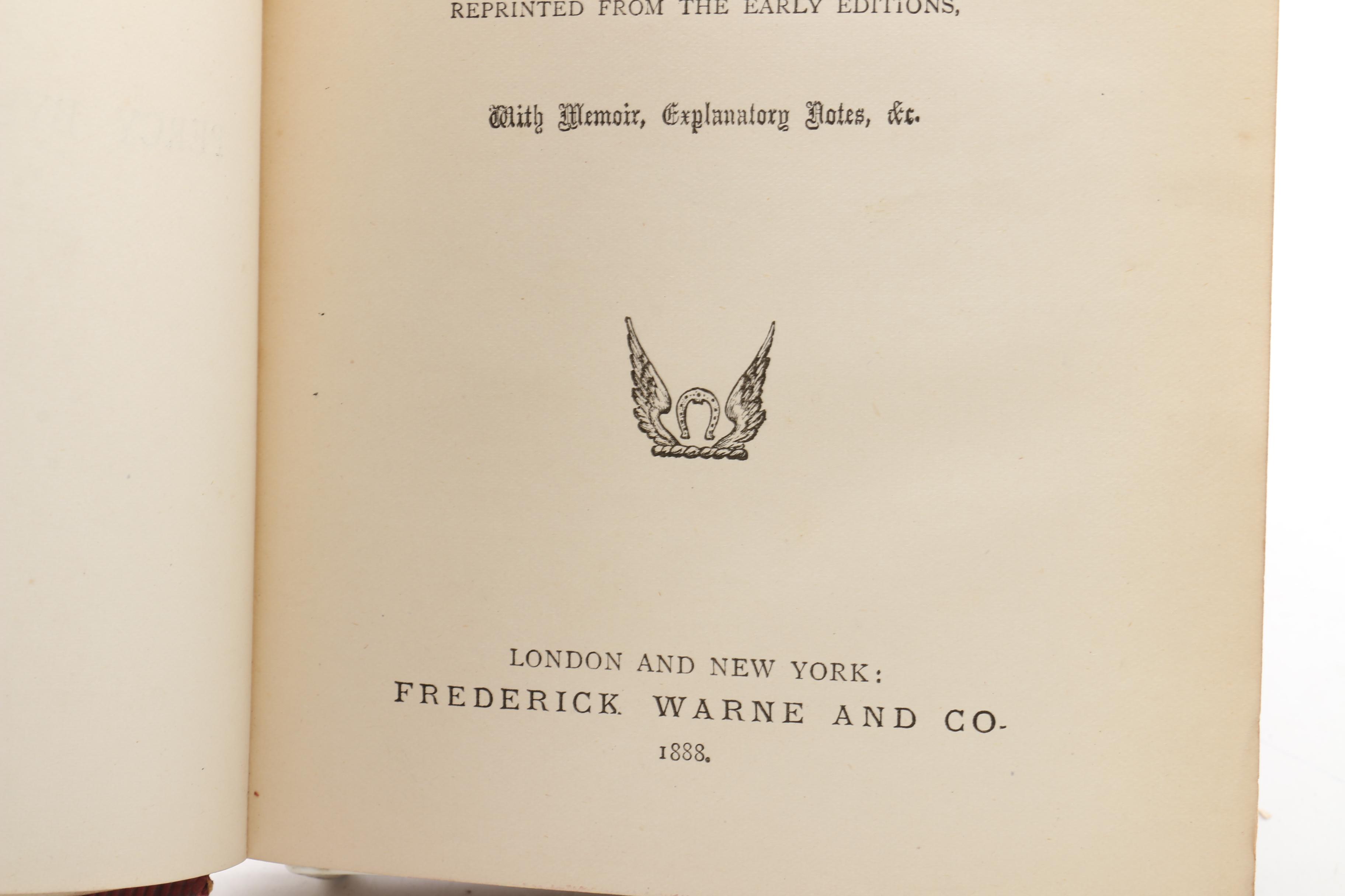 Alexander Pope Poetry and Other Antique Poetry Books