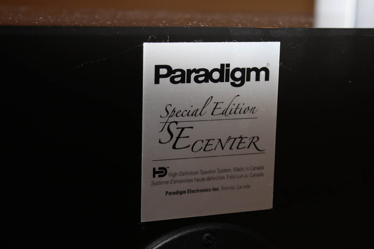 Paradigm Special Edition SE3 Speaker System