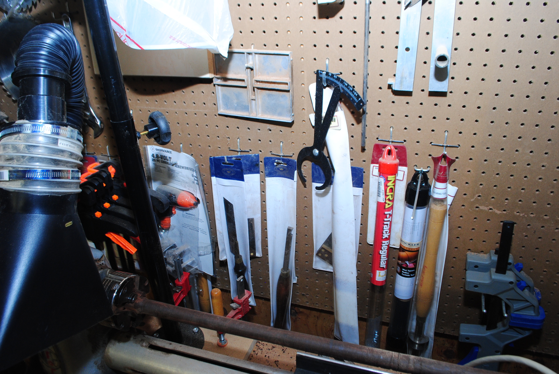 Black & Decker 5/8 HP Router, Myford ML8 Wood Lathe, and Woodworking Tools