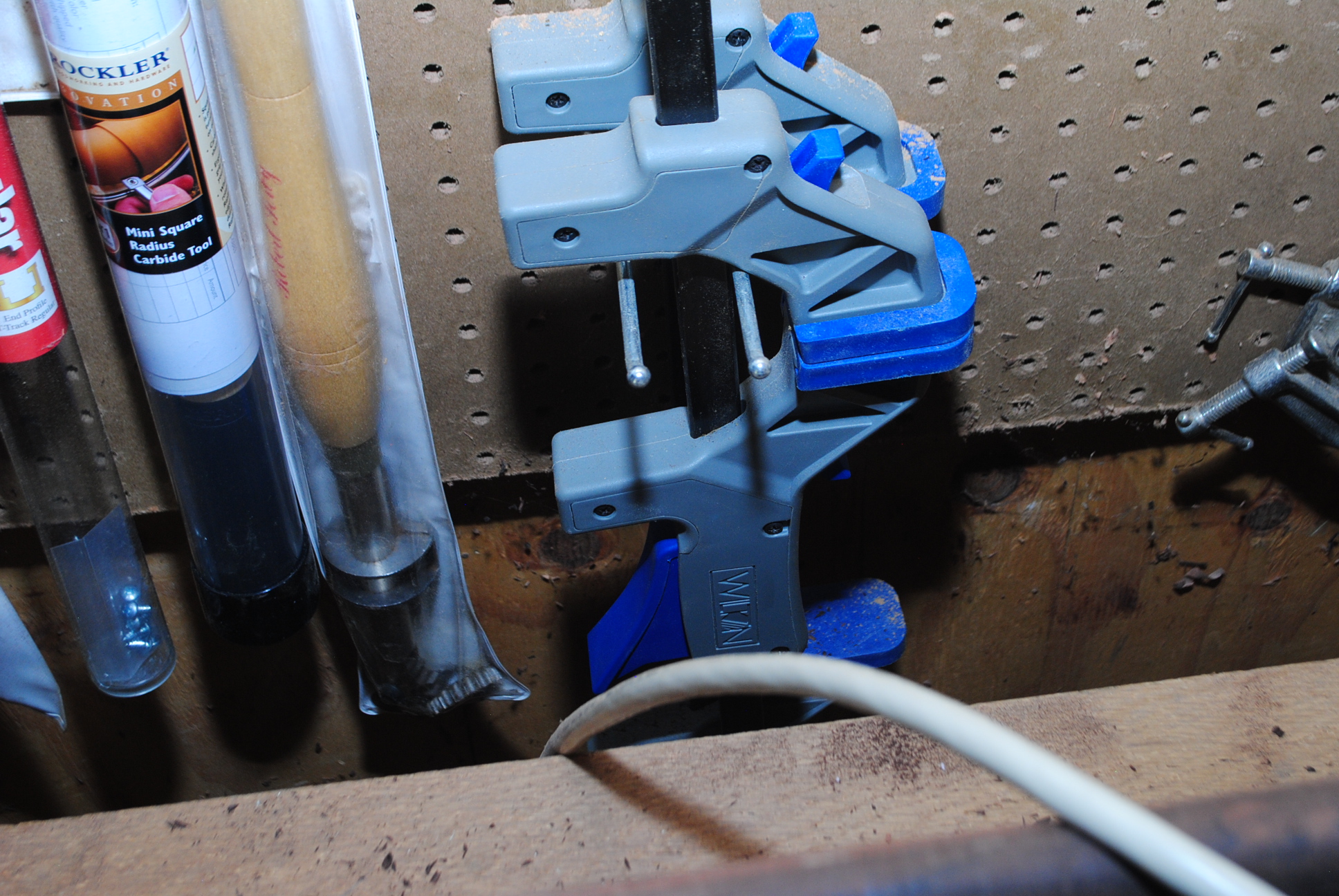 Black & Decker 5/8 HP Router, Myford ML8 Wood Lathe, and Woodworking Tools