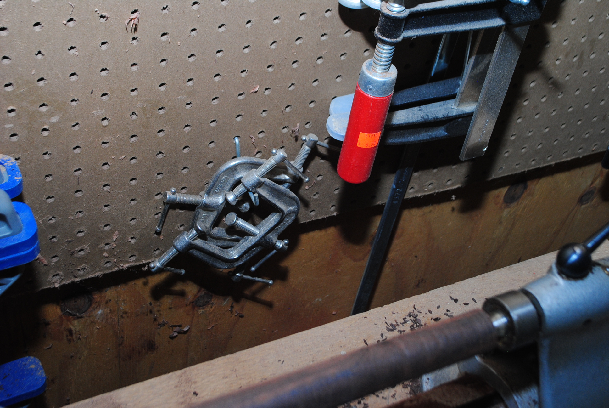 Black & Decker 5/8 HP Router, Myford ML8 Wood Lathe, and Woodworking Tools