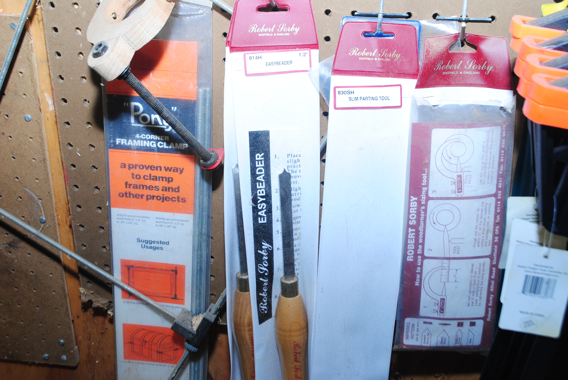 Black & Decker 5/8 HP Router, Myford ML8 Wood Lathe, and Woodworking Tools