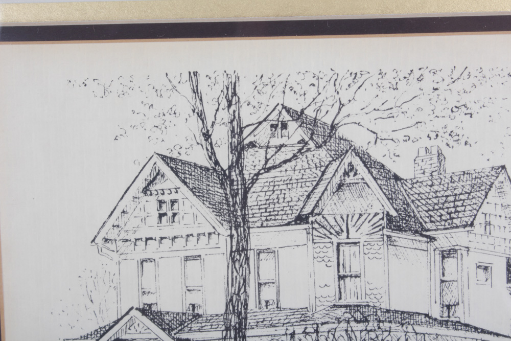 Lois Van Dyne Lithograph Print "Baxter's"