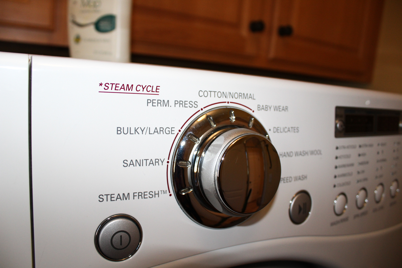 LG Tromm SteamWasher on Stand