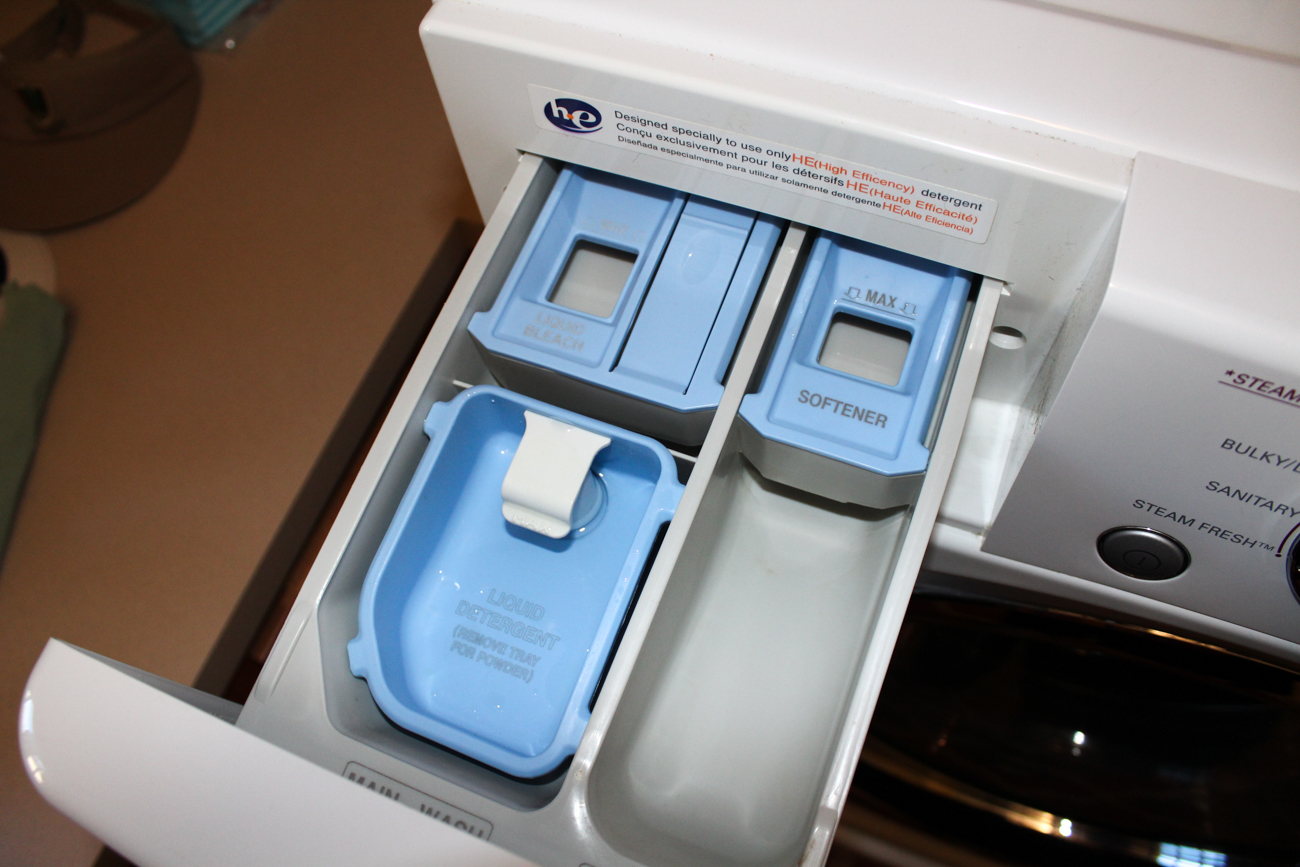 LG Tromm SteamWasher on Stand