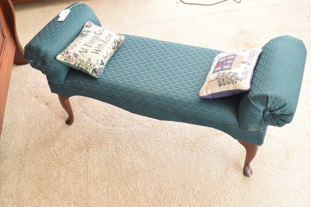 Queen Anne Style Bench by Rose Hill Company