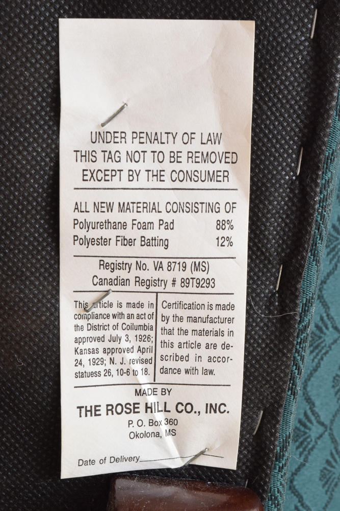 Queen Anne Style Bench by Rose Hill Company