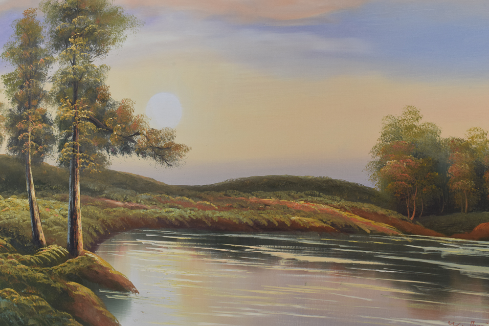 W. Amion Oil Landscape