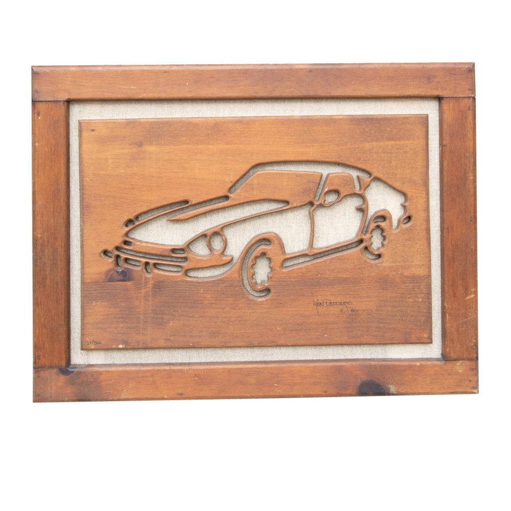 Ken Daddario Limited Edition Sports Car Wall Hanging