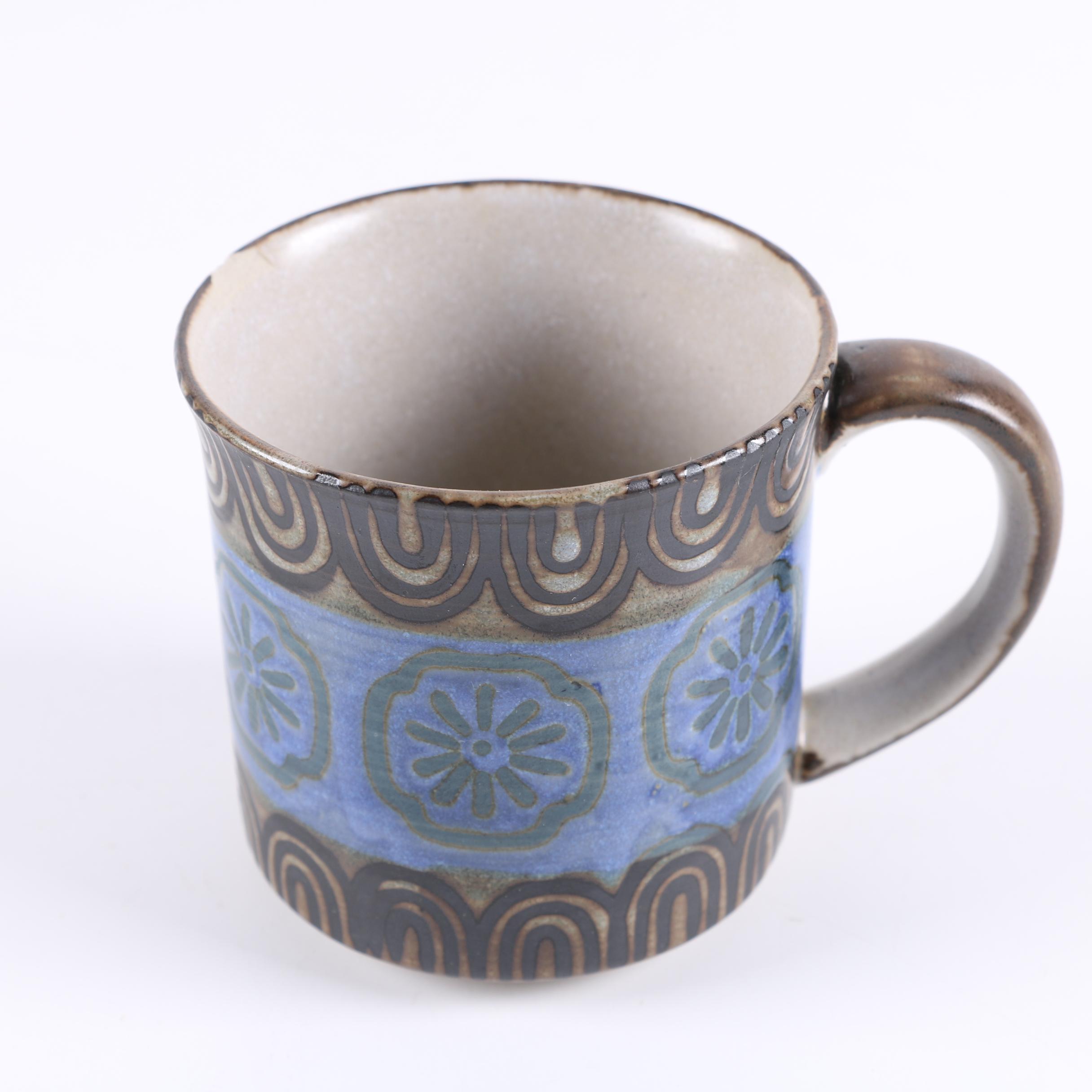 Collection of Art Pottery Mugs and Vases