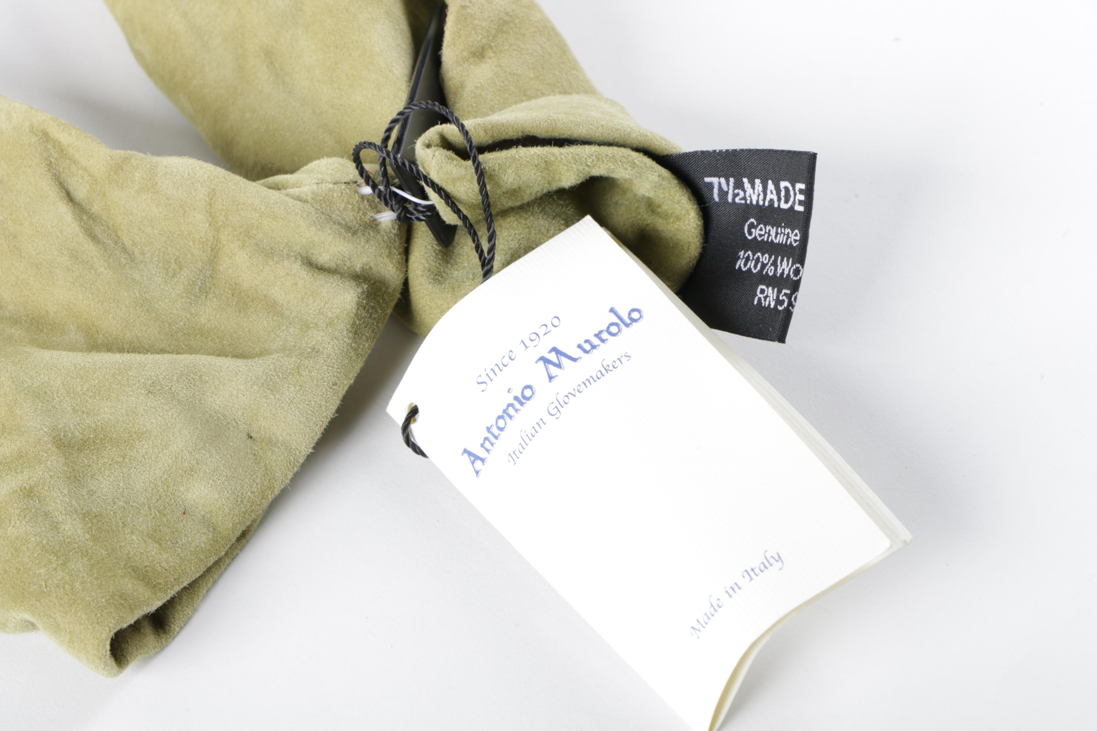 Leather and Suede Gloves Including Antonio Murolo