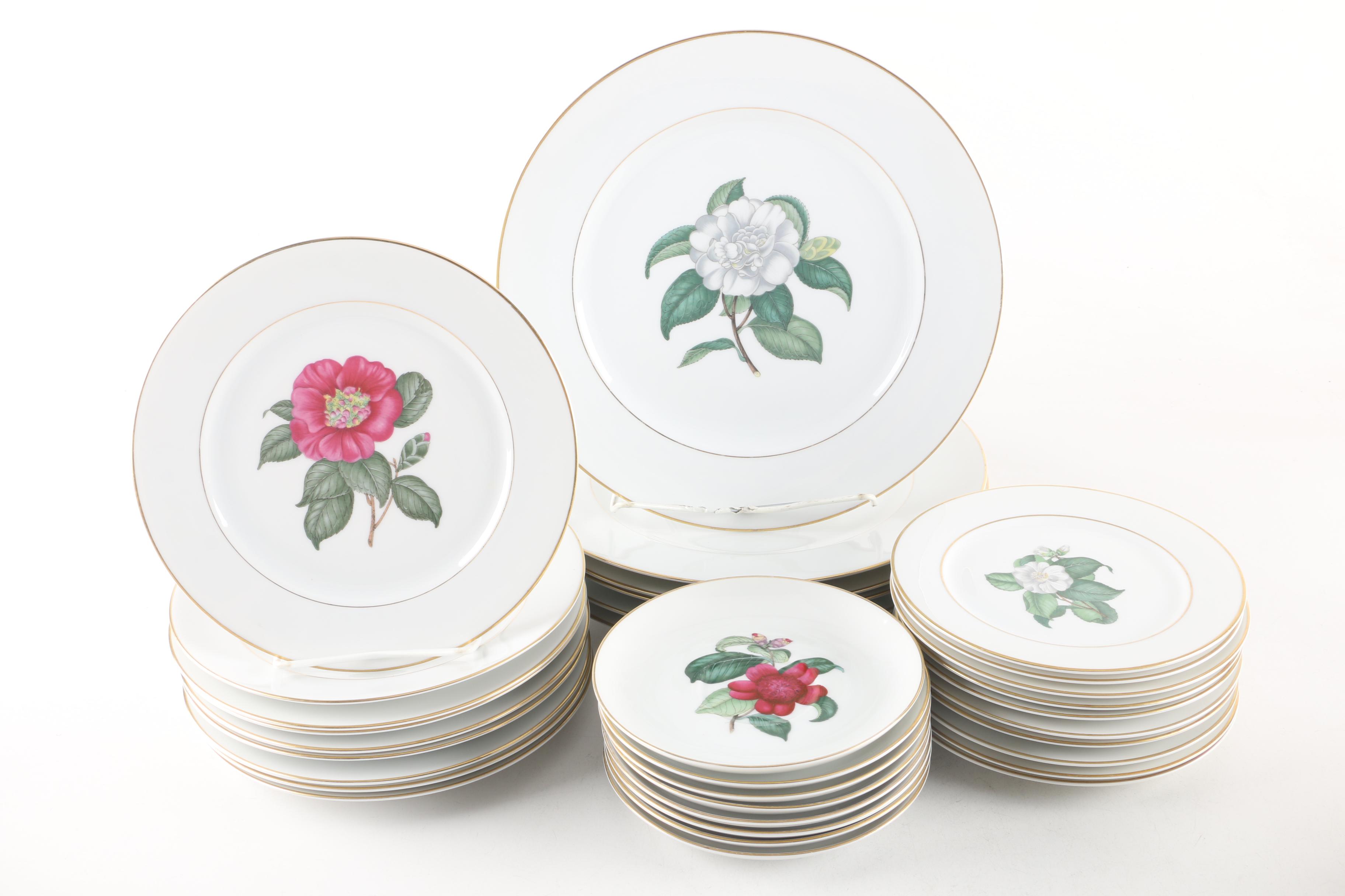 Heinrich H&C "Camellia" Dinnerware, Circa 1972-1979