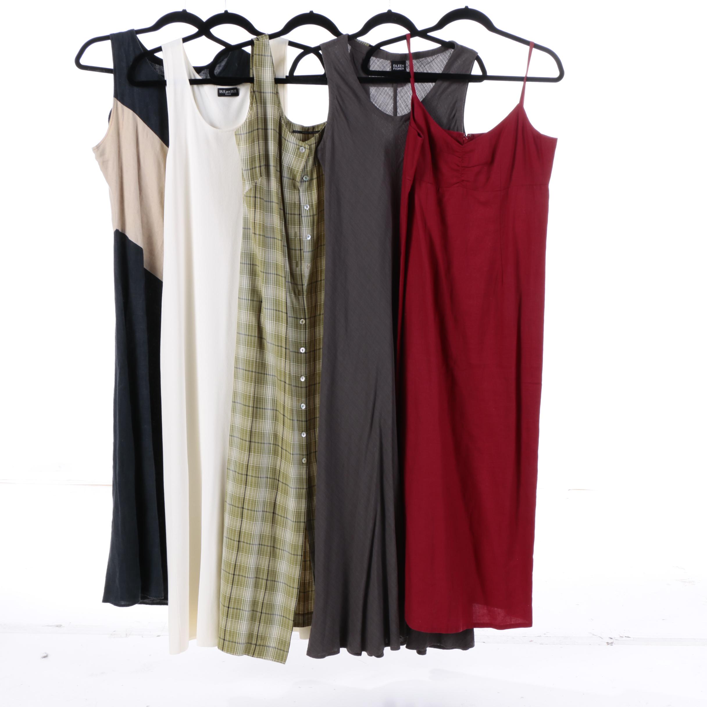 Assorted Women's Dresses Including Eileen Fisher