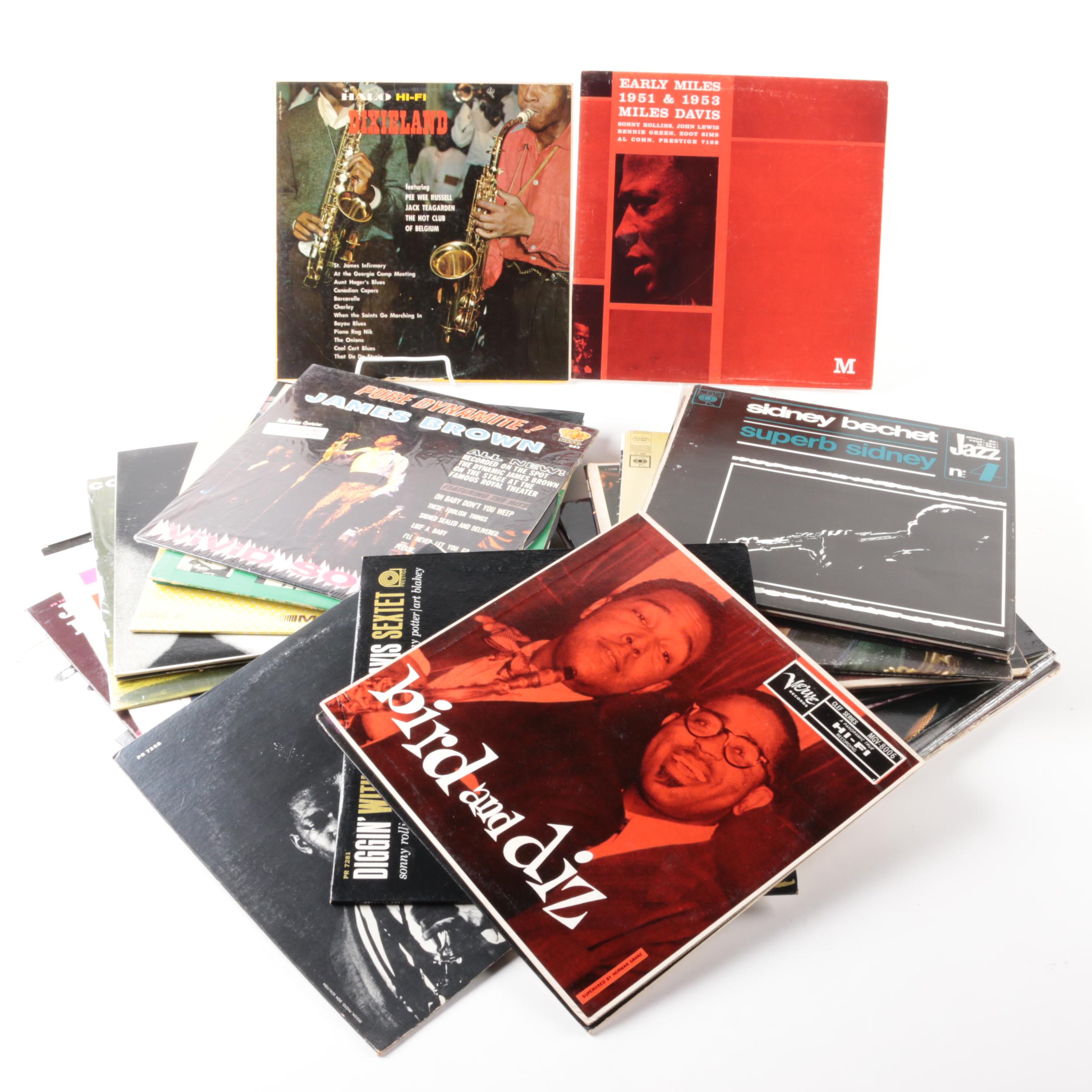 Vintage Jazz and Soul Records Including MIles Davis
