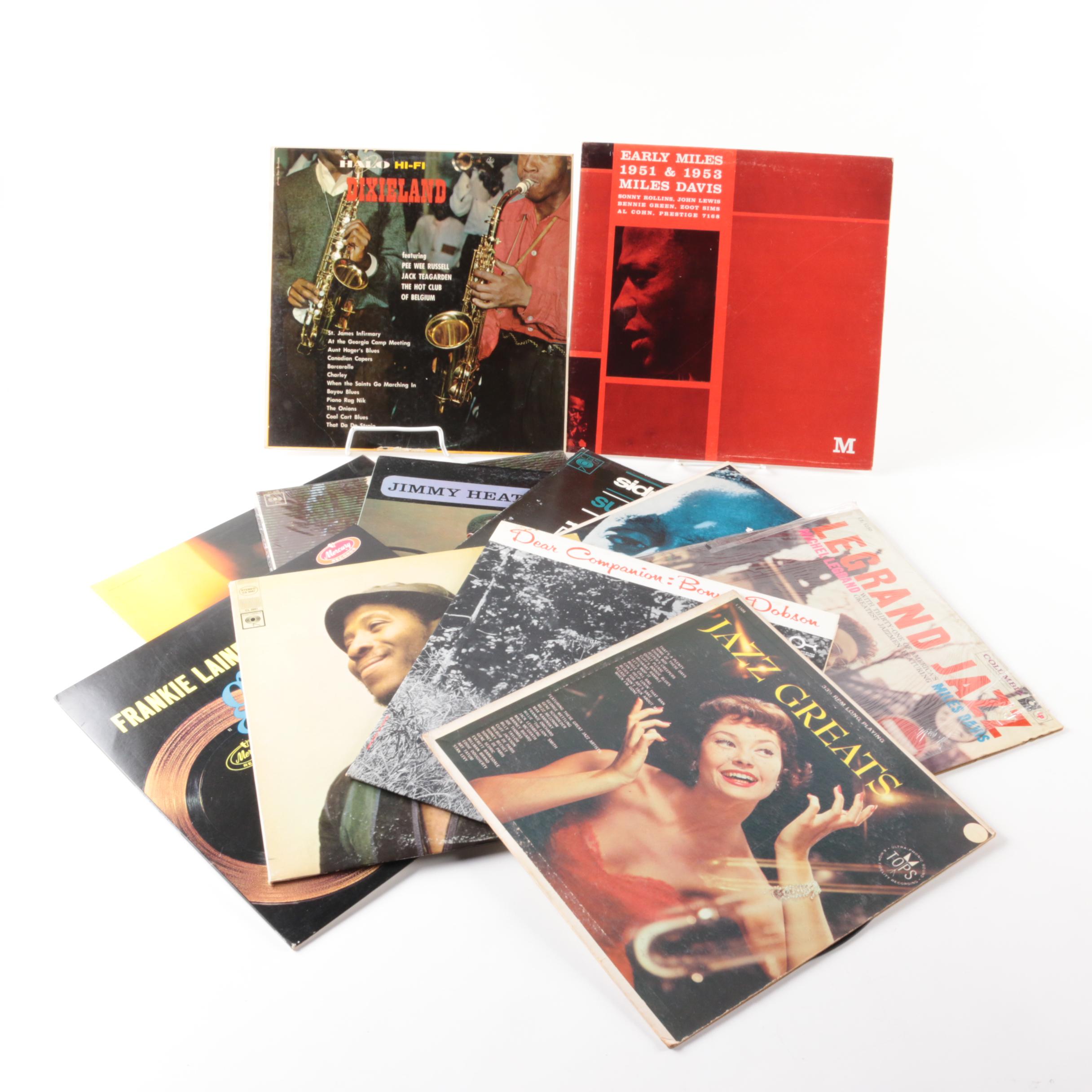 Vintage Jazz and Soul Records Including MIles Davis