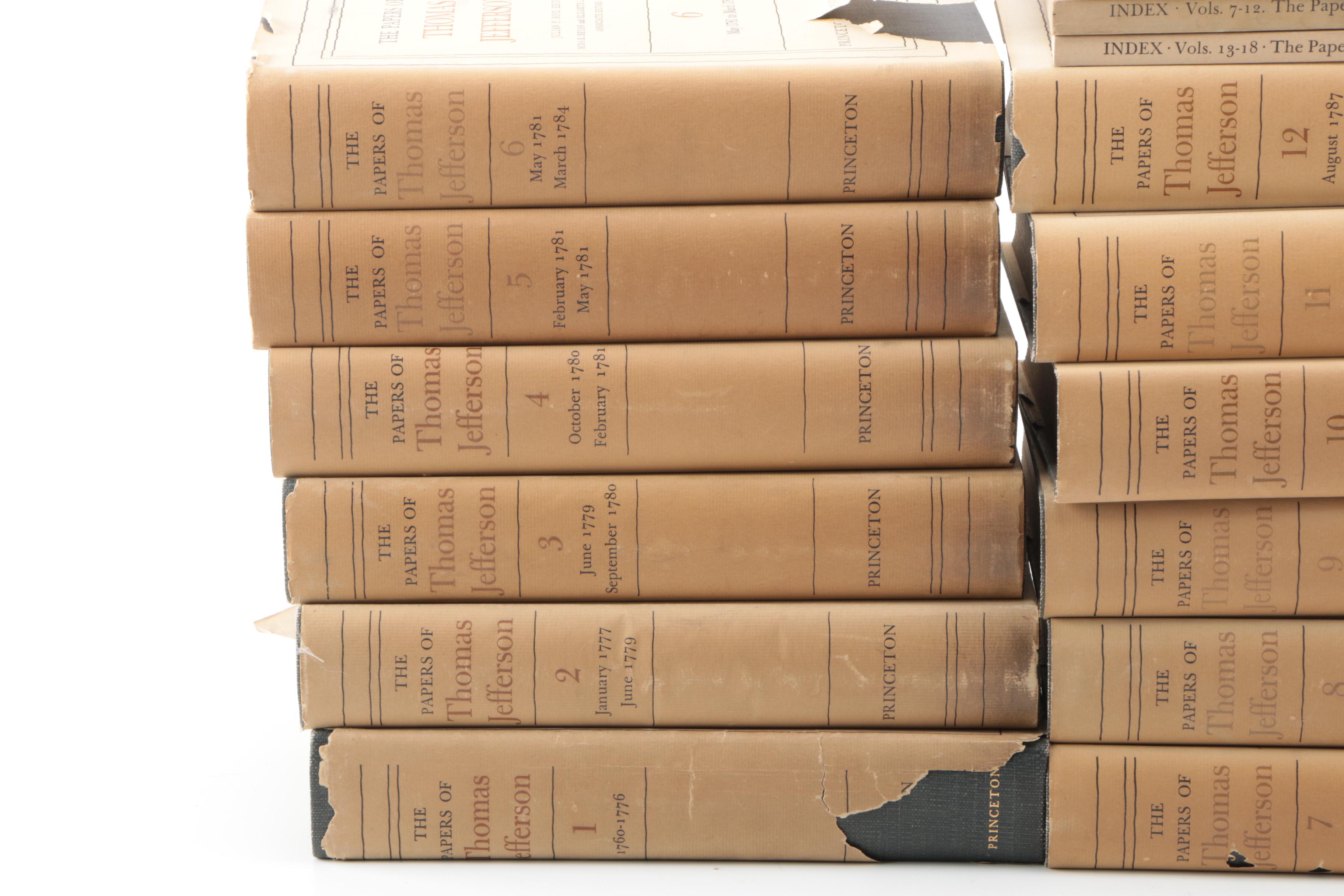 "The Papers of Thomas Jefferson" Set