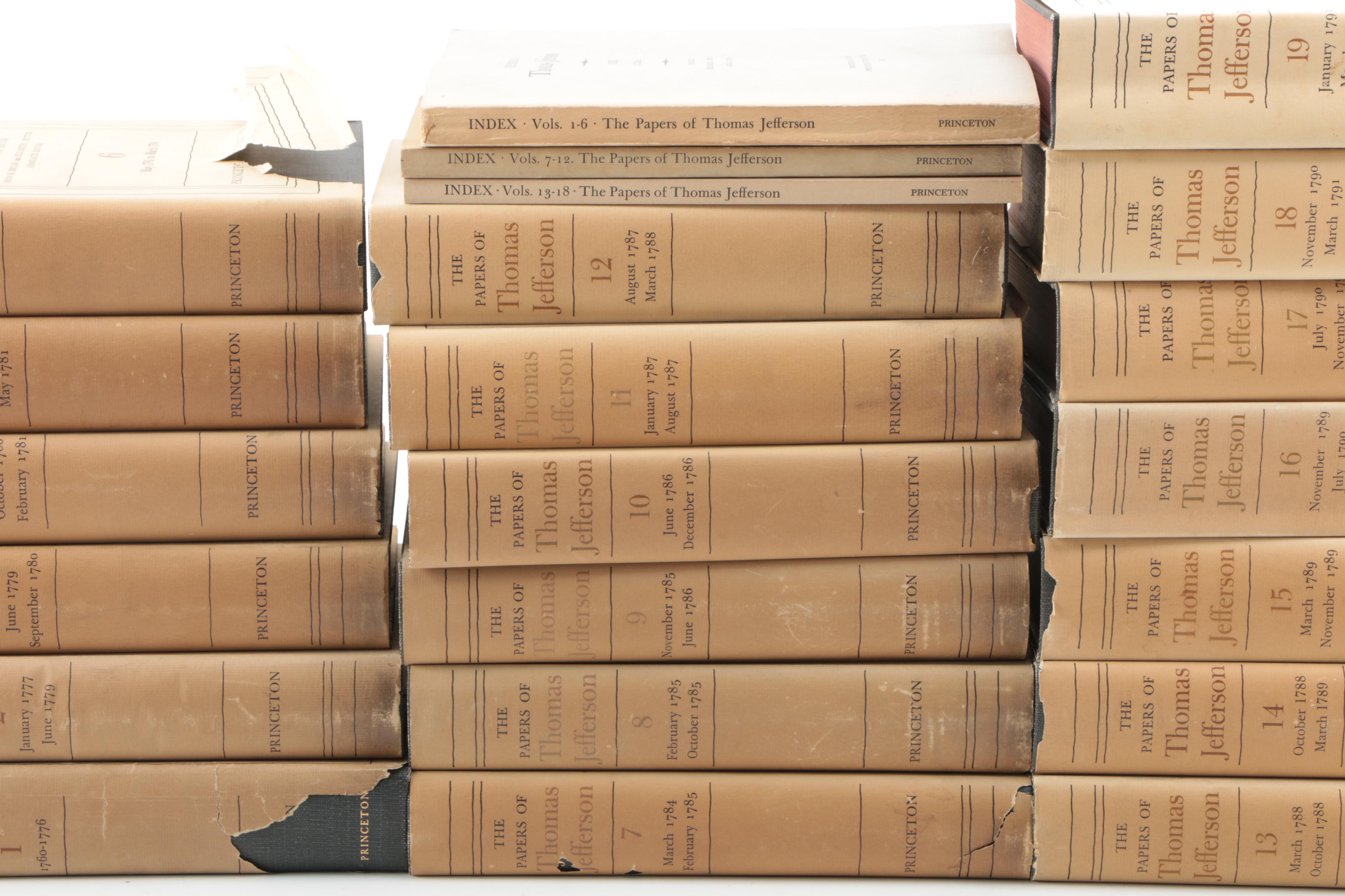 "The Papers of Thomas Jefferson" Set