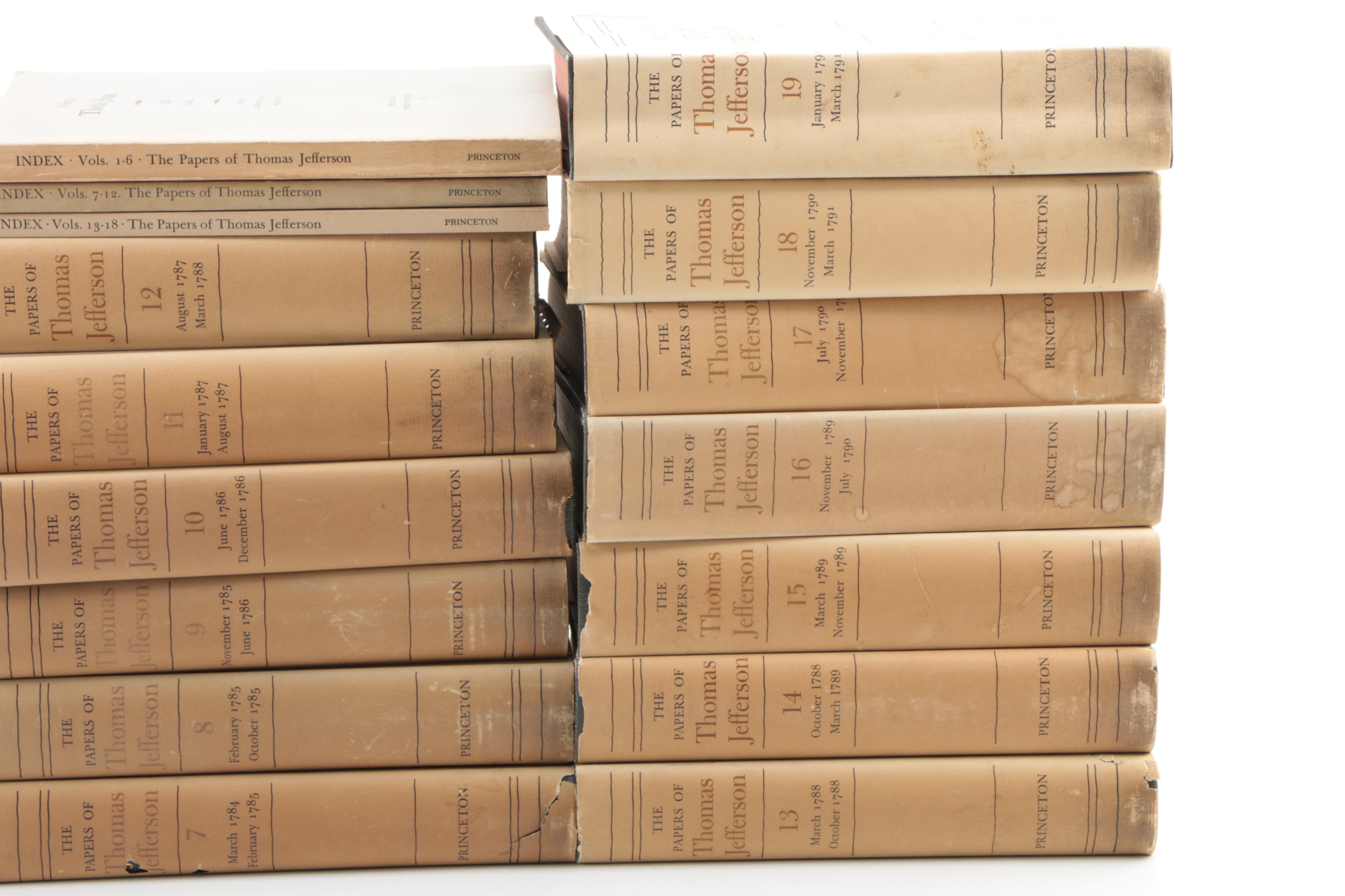 "The Papers of Thomas Jefferson" Set