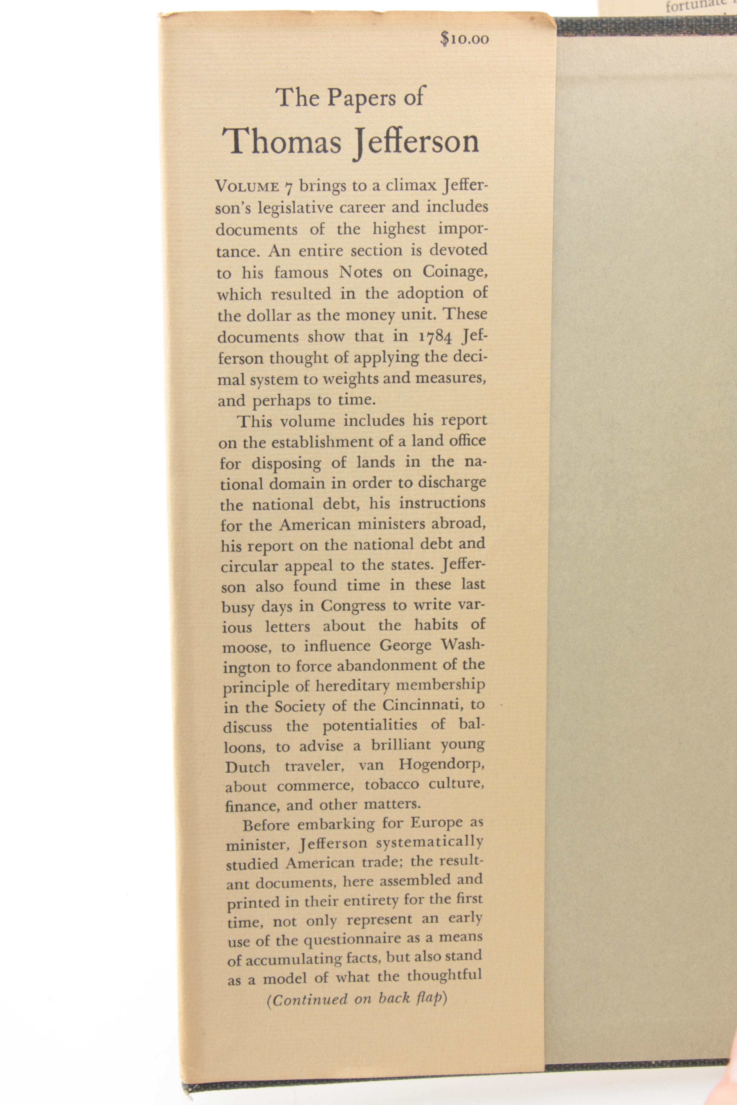 "The Papers of Thomas Jefferson" Set