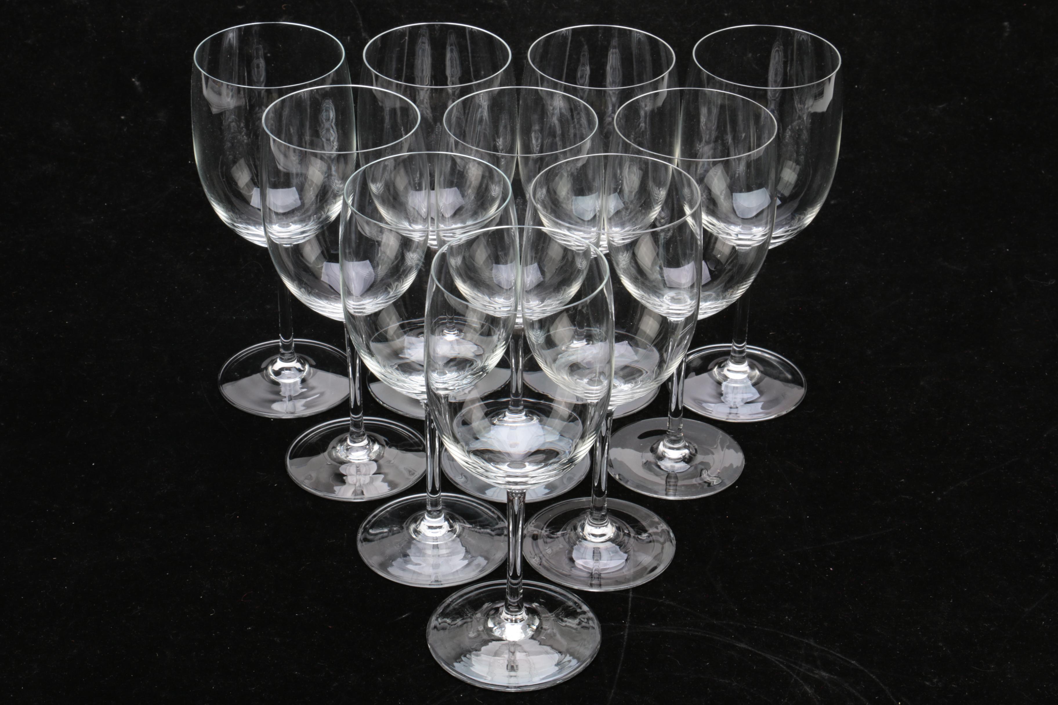 Collection of Glass Stemware