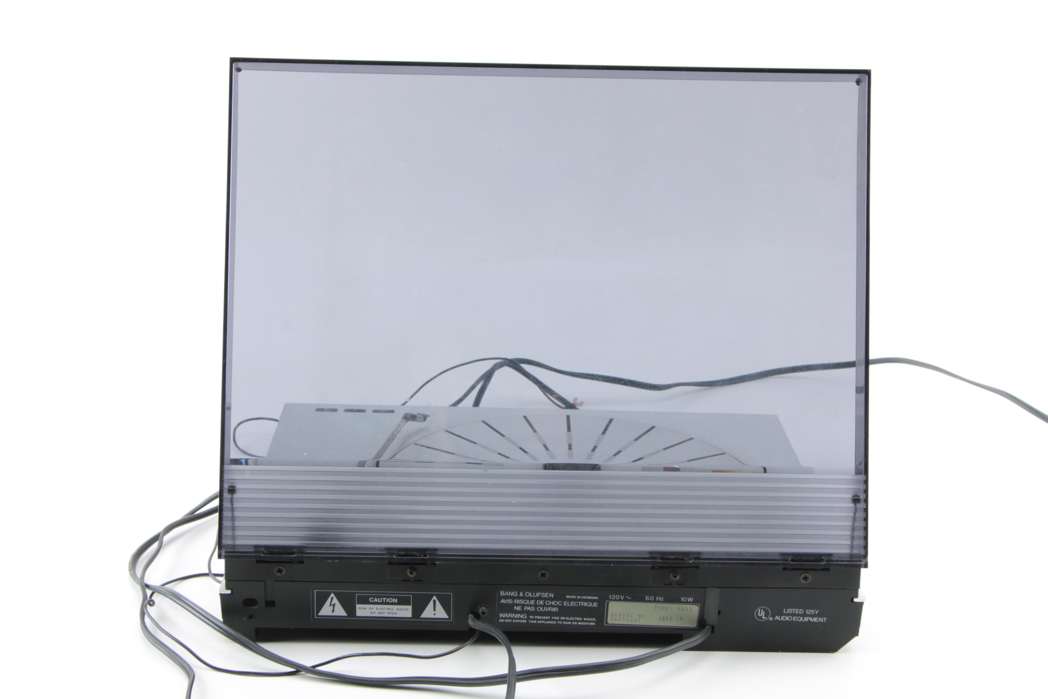 Vintage Bang & Olufsen Type 5833 Stereo Turntable System