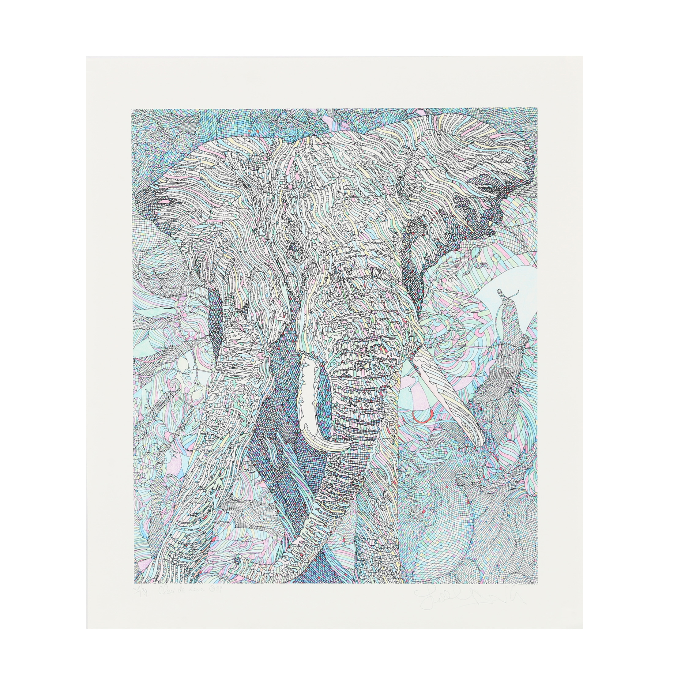 Guillaume Azoulay  Giclée "Clair De Lune"