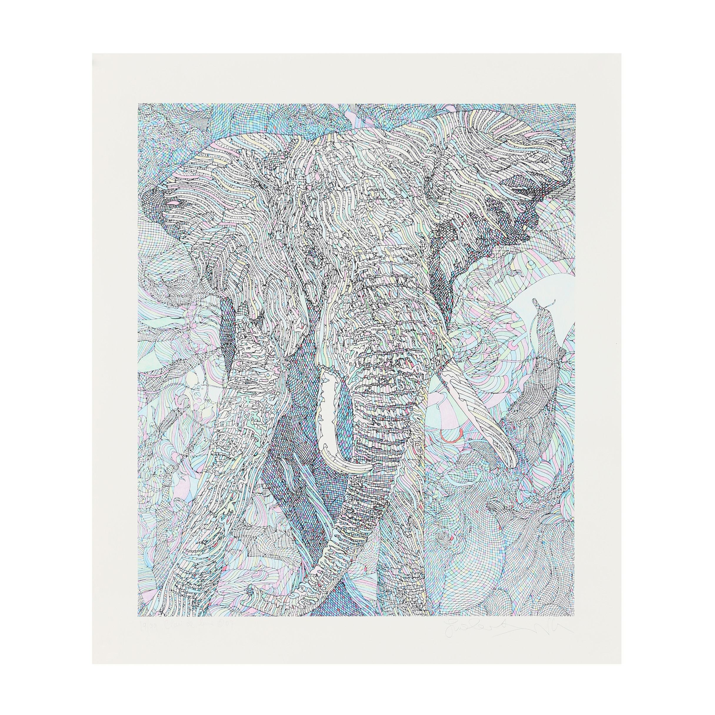 Guillaume Azoulay Giclée "Clair De Lune"