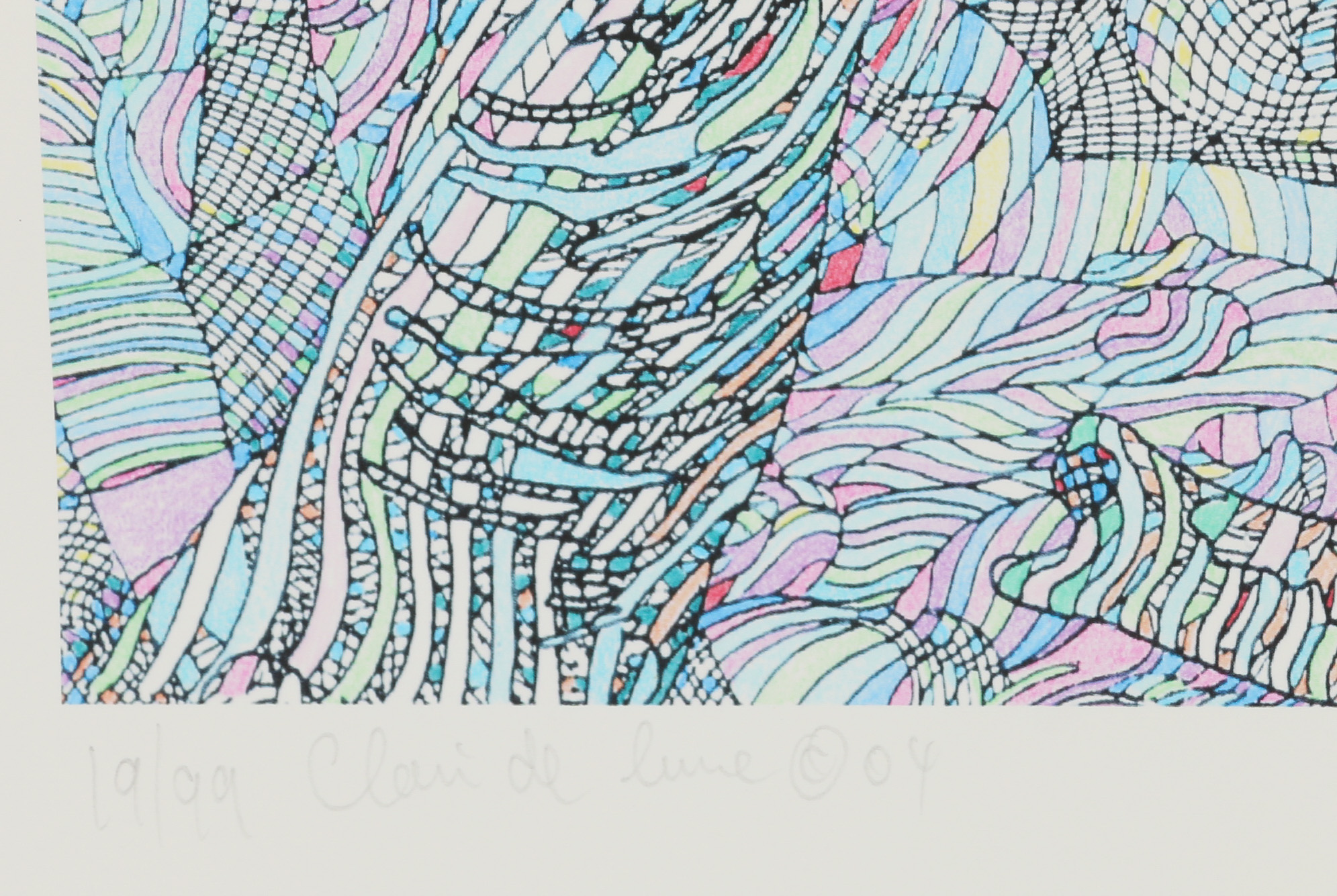 Guillaume Azoulay Giclée "Clair De Lune"