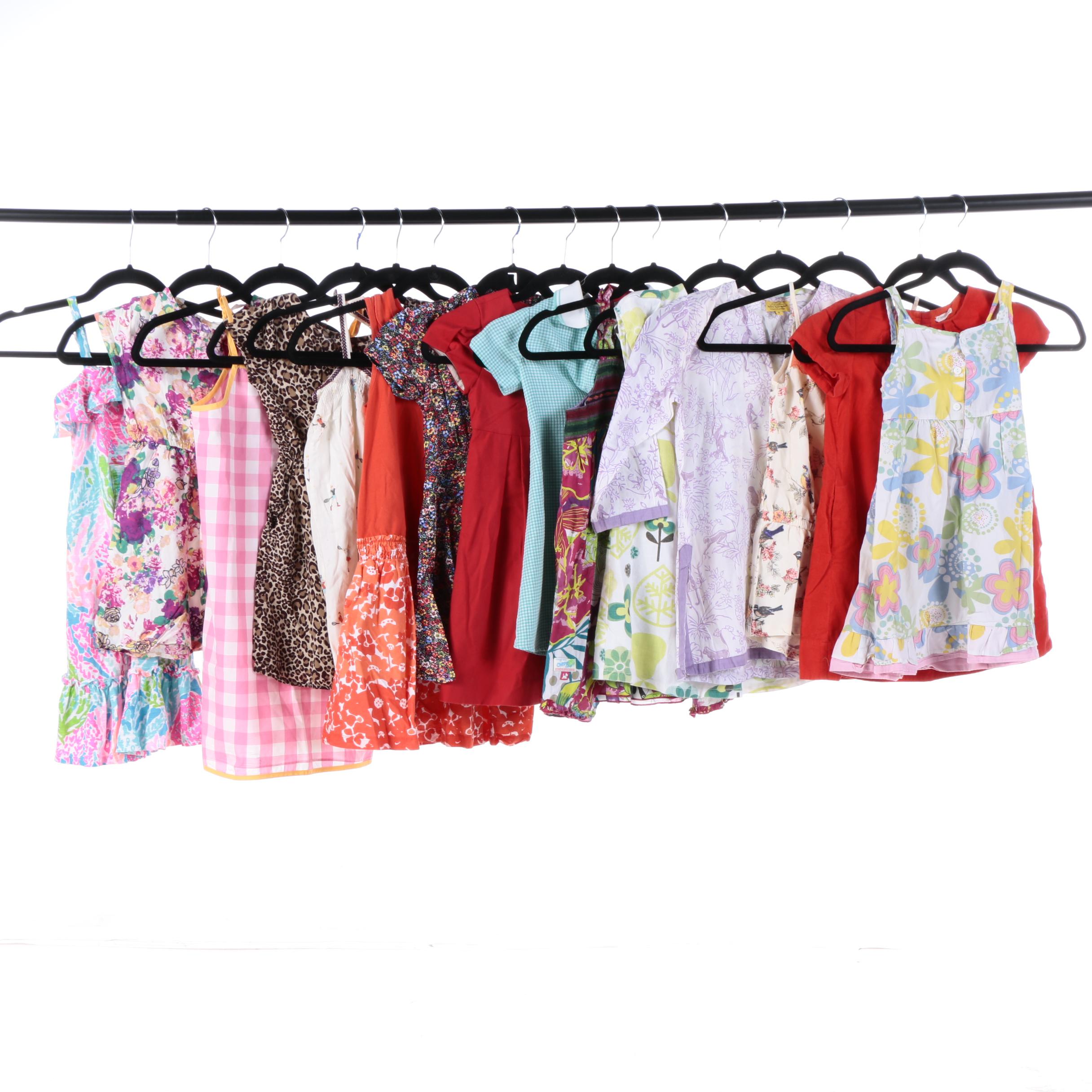 Girls' Dresses Featuring Lilly Pulitzer and Hanna Anderson
