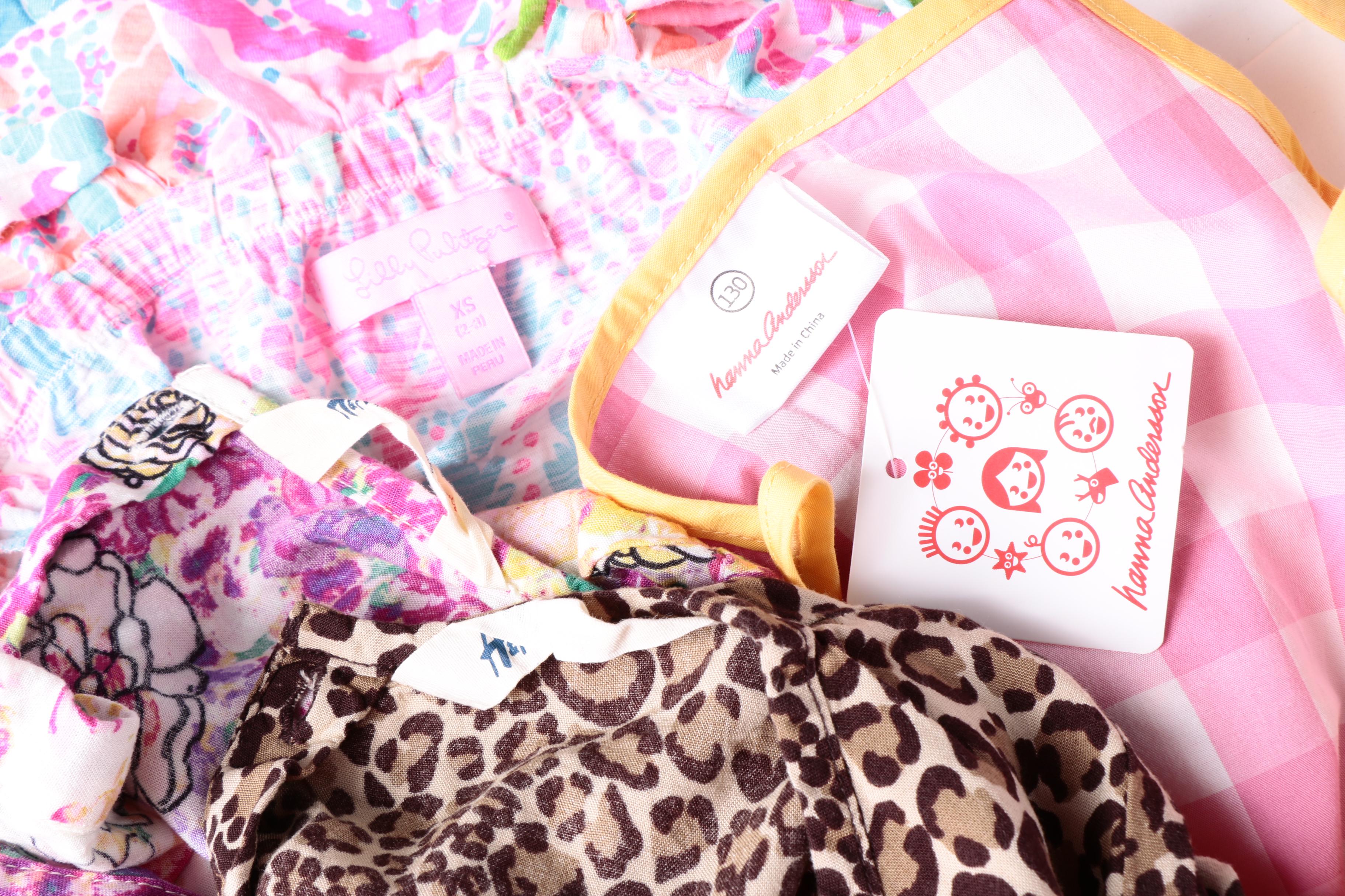 Girls' Dresses Featuring Lilly Pulitzer and Hanna Anderson