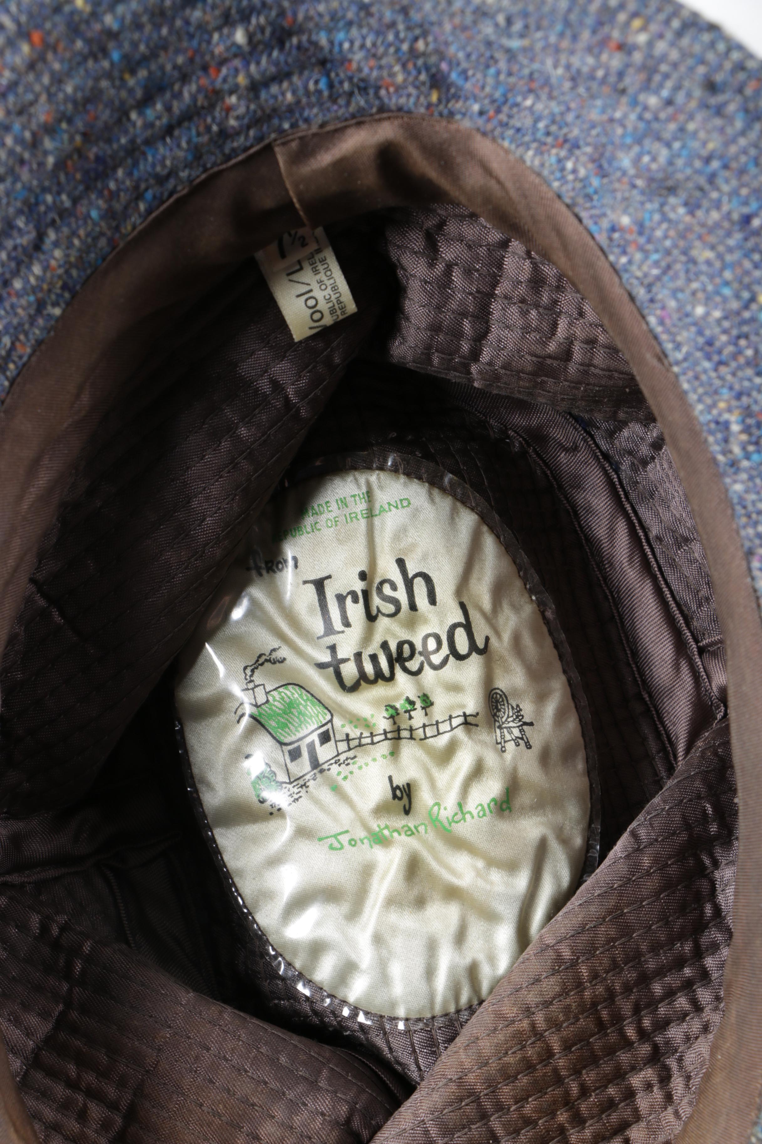 Group of Women's Vintage Hats Including R.H. Macy & Co., Jaeger and Irish Tweed