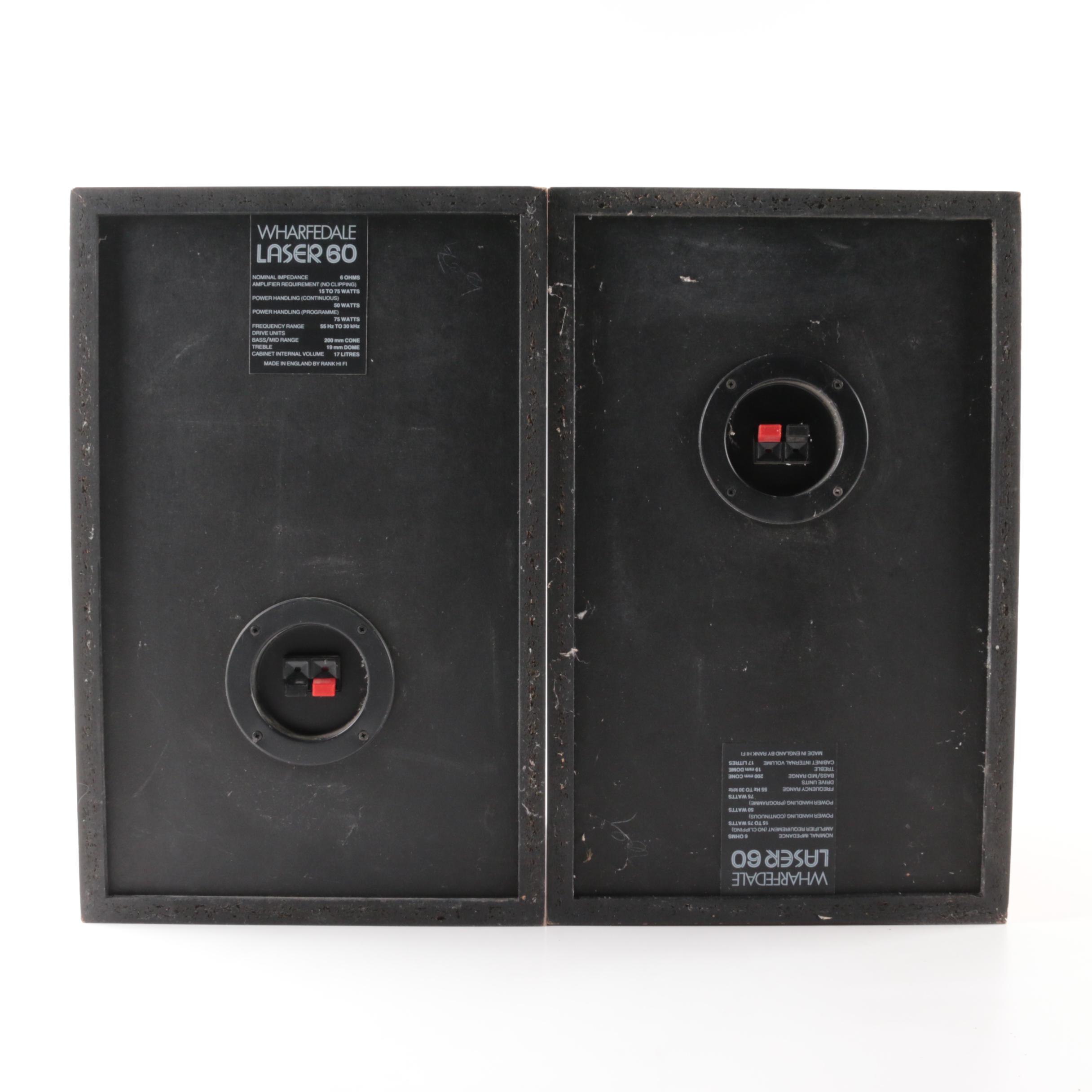 Wharfedale Laser 60 Speakers
