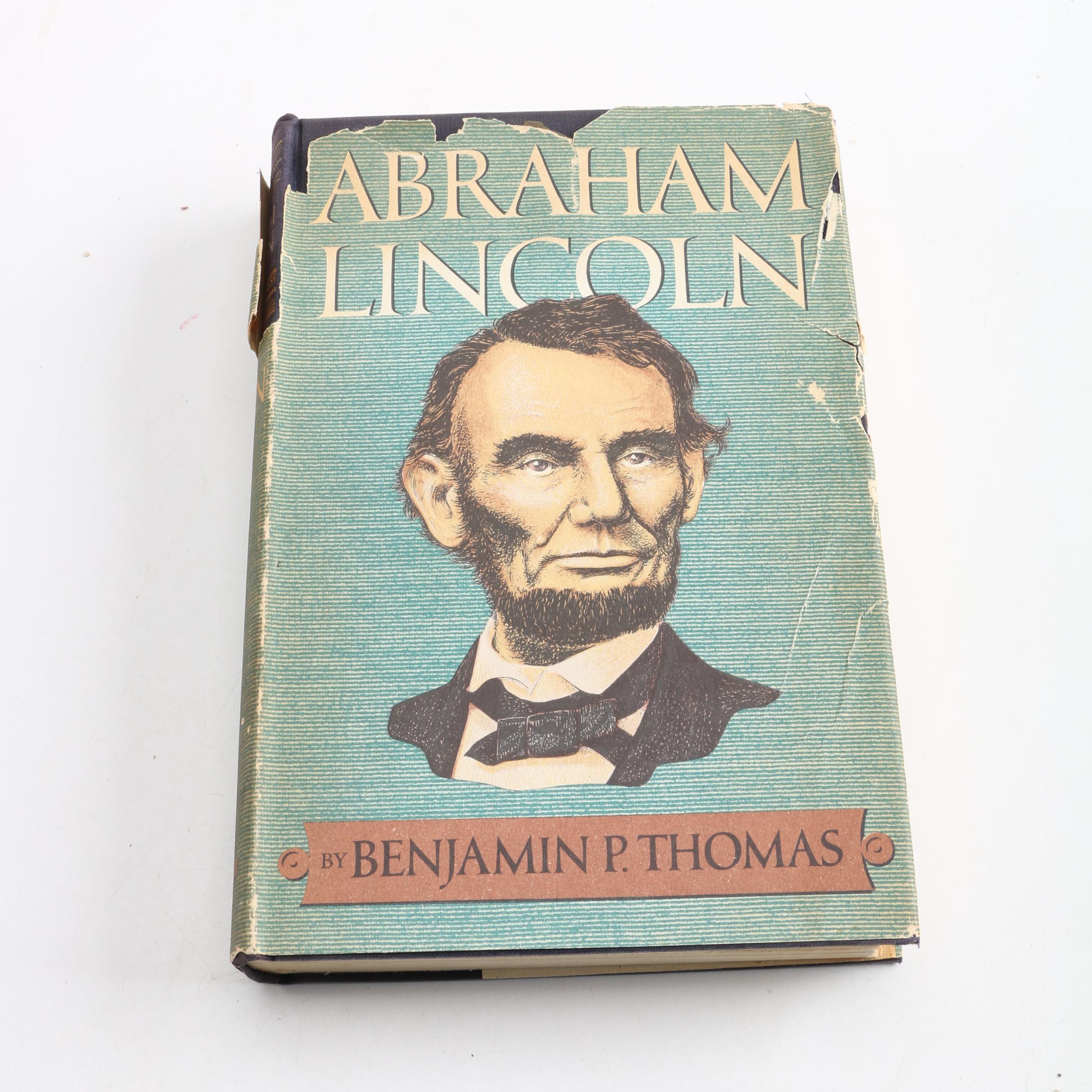 First Edition "Abraham Lincoln" by Benjamin P. Thomas
