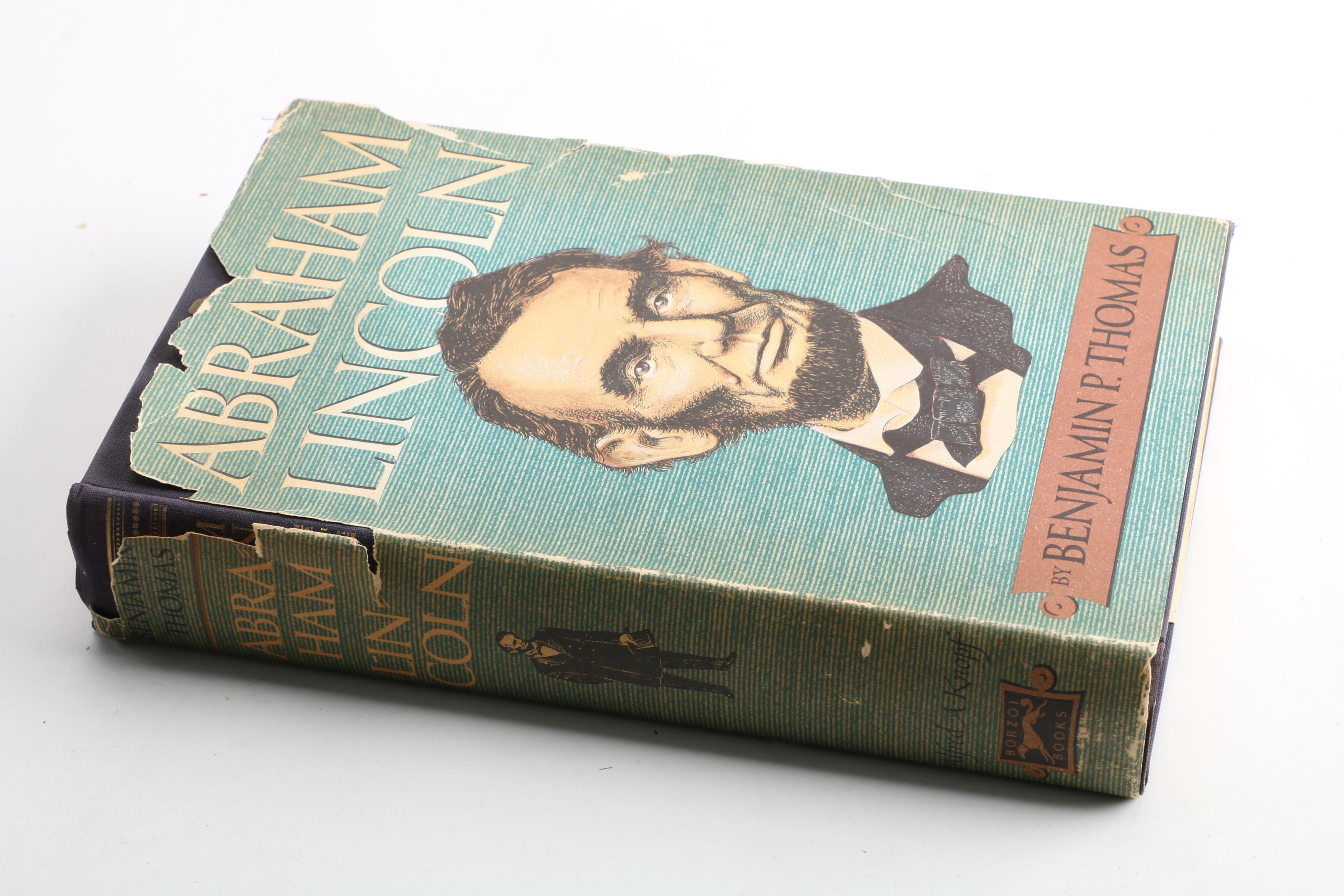 First Edition "Abraham Lincoln" by Benjamin P. Thomas