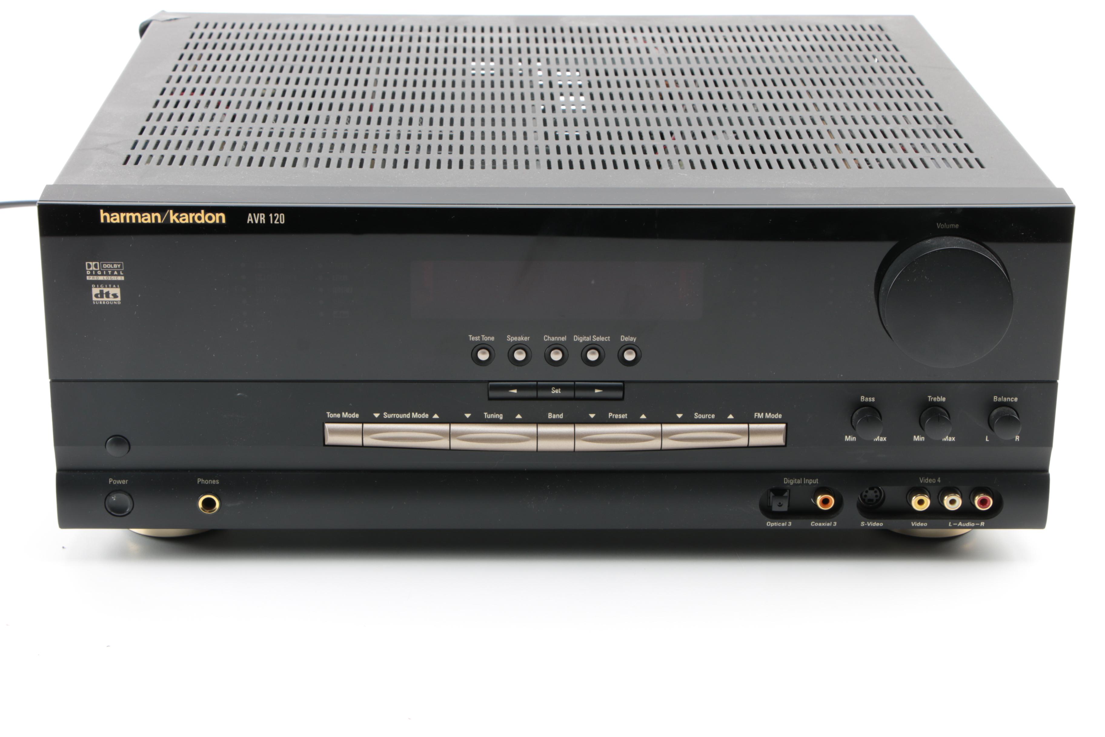 Harman/Kardon and Vector Research Receivers with Sony 5-Disc CD Player